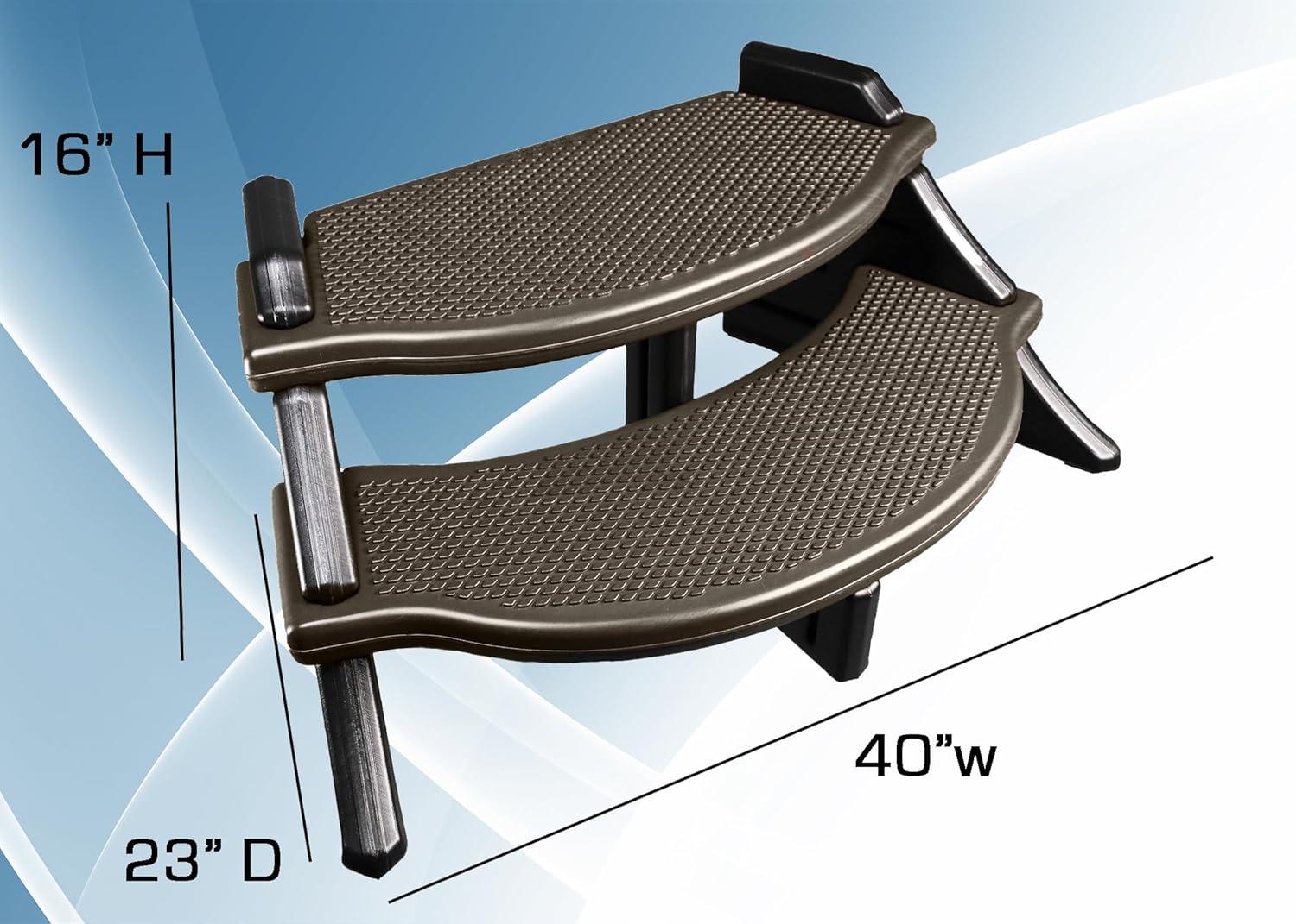 Confer Plastics 23'' D Slip Resistant Hot Tub Step