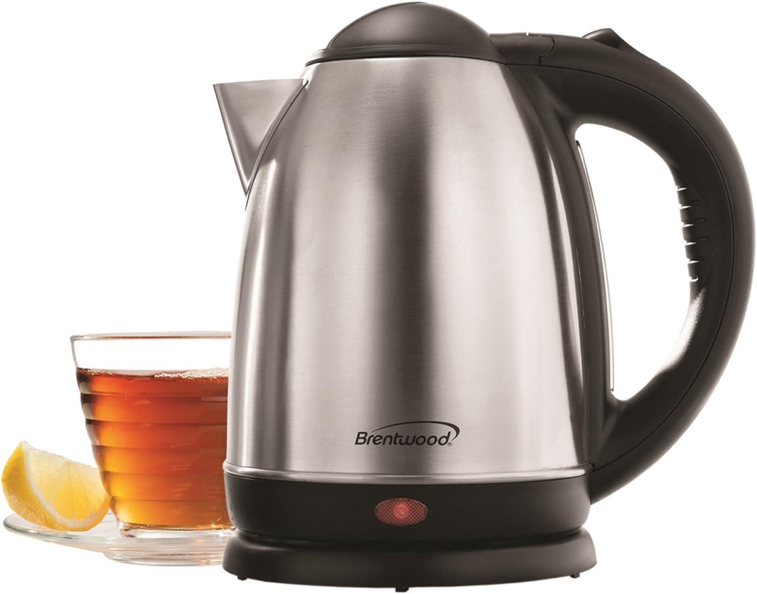 Brentwood Appliances Brentwood Appliances 1.8 Quarts Stainless Steel Electric Tea Kettle