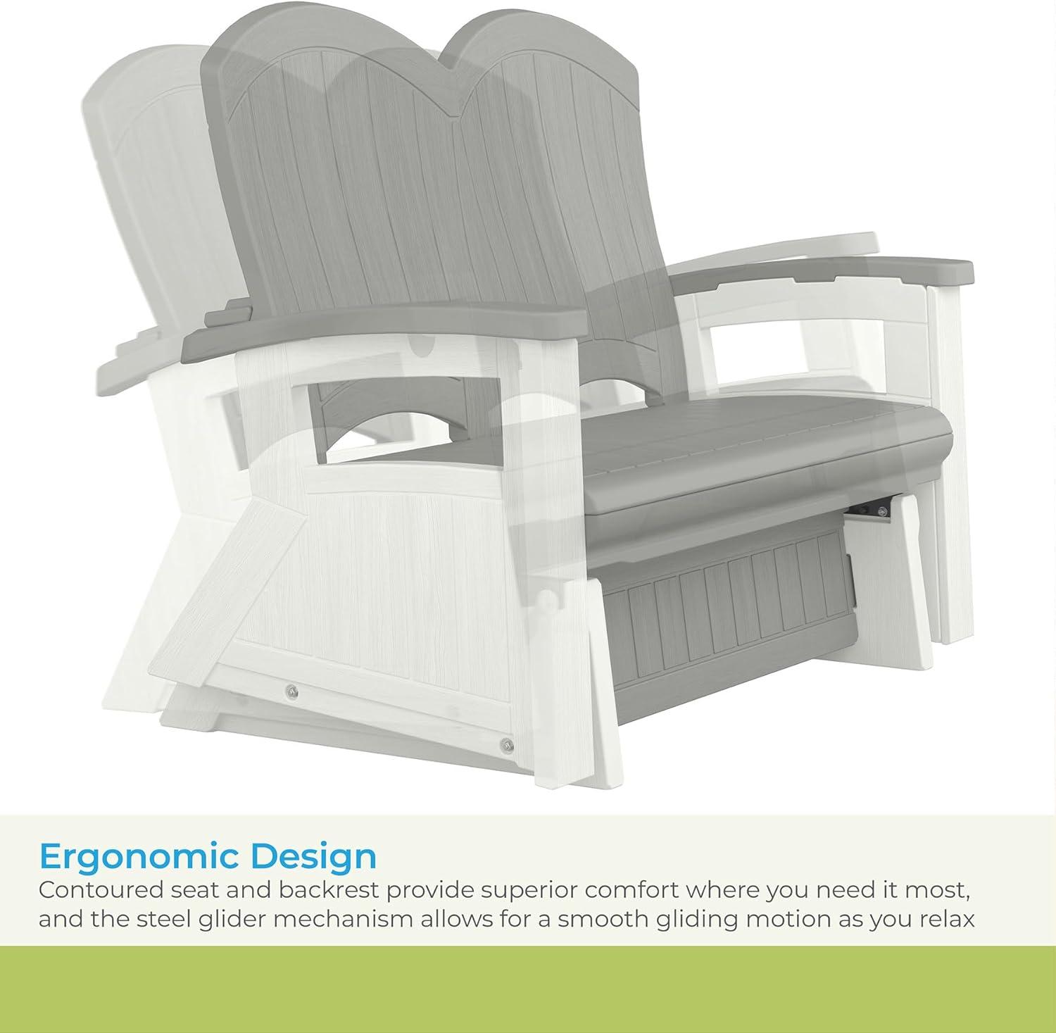 Suncast Multi-Wall Resin Outdoor Chair