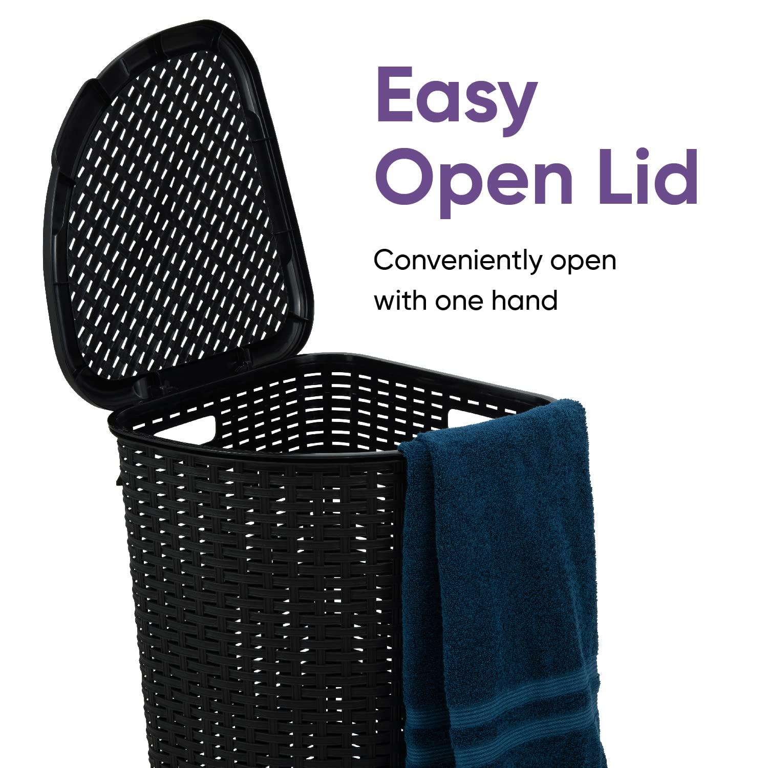 Superio Wicker Laundry Hamper | Wayfair