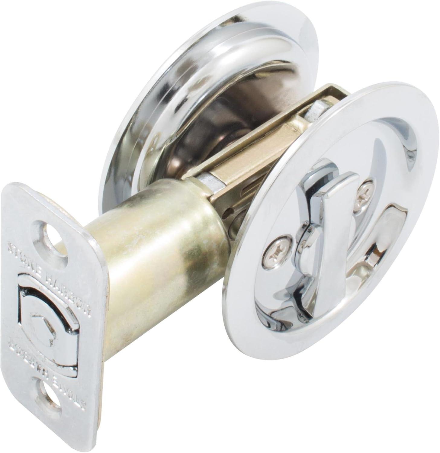 Round Pocket Door Lock