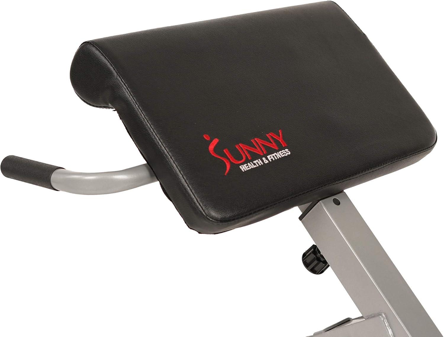 Sunny Health & Fitness 45 Degree Hyperextension Roman Chair