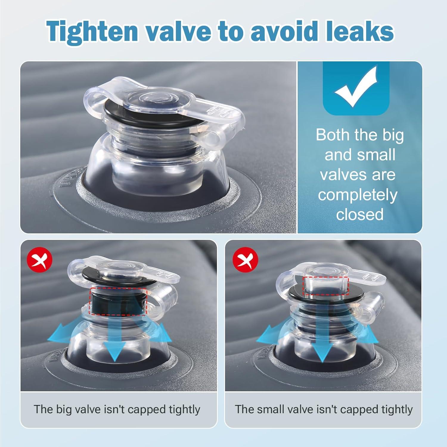 Car Bed with The Most Complete Sleeping Accessories|Leakproof Comfortable Durable Car Mattress|Built-in Pillow with Pump Air Mattress|for SUV Minivan Mpv Road Trip Inflatable Bed