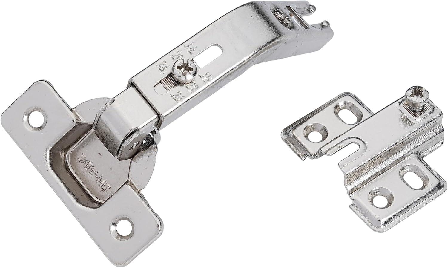 Decobasics - Lasy Susan - Pie-corner Cabinet Corner Cabinet Door Hinge Hinges Kit (135 Degree - 1 Pair (2 Hinges))