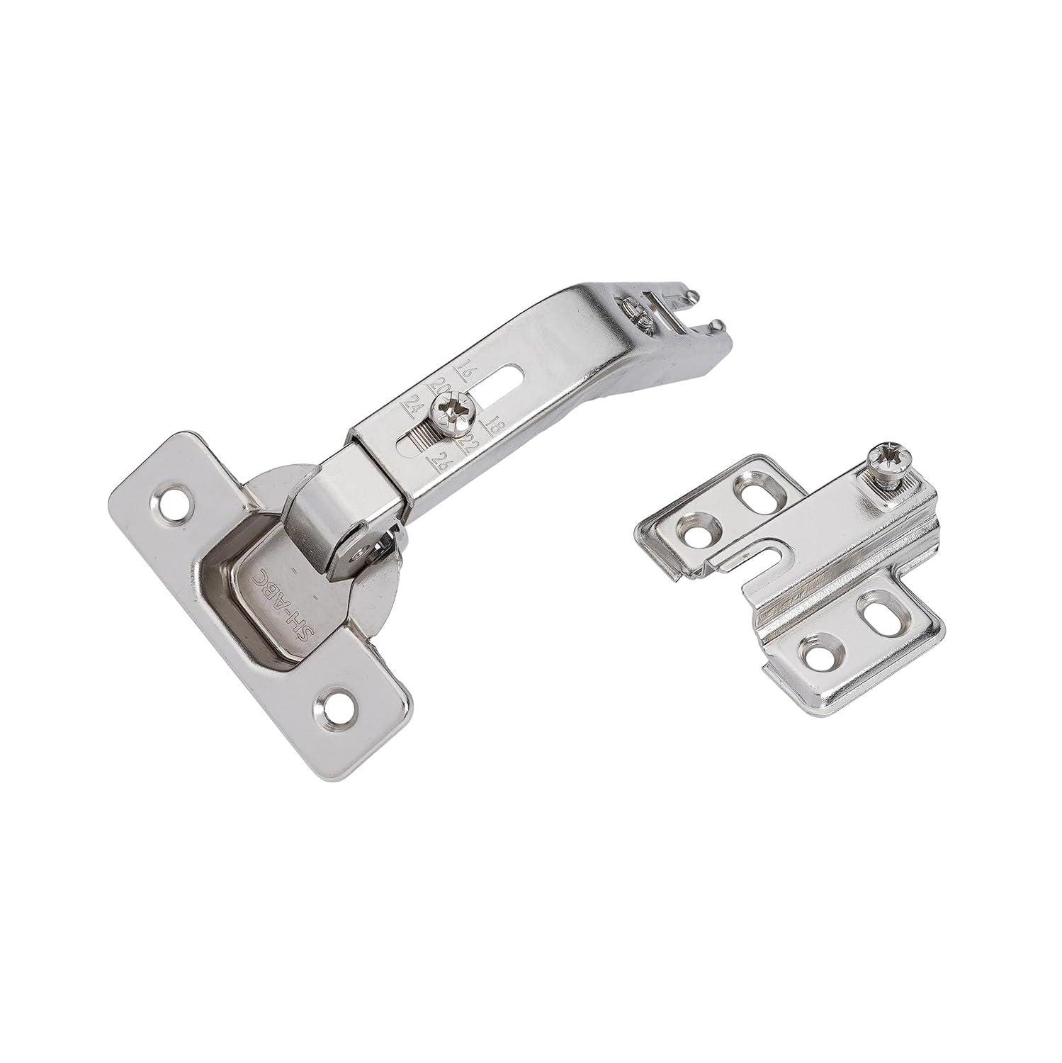 Decobasics - Lasy Susan - Pie-corner Cabinet Corner Cabinet Door Hinge Hinges Kit (135 Degree - 1 Pair (2 Hinges))