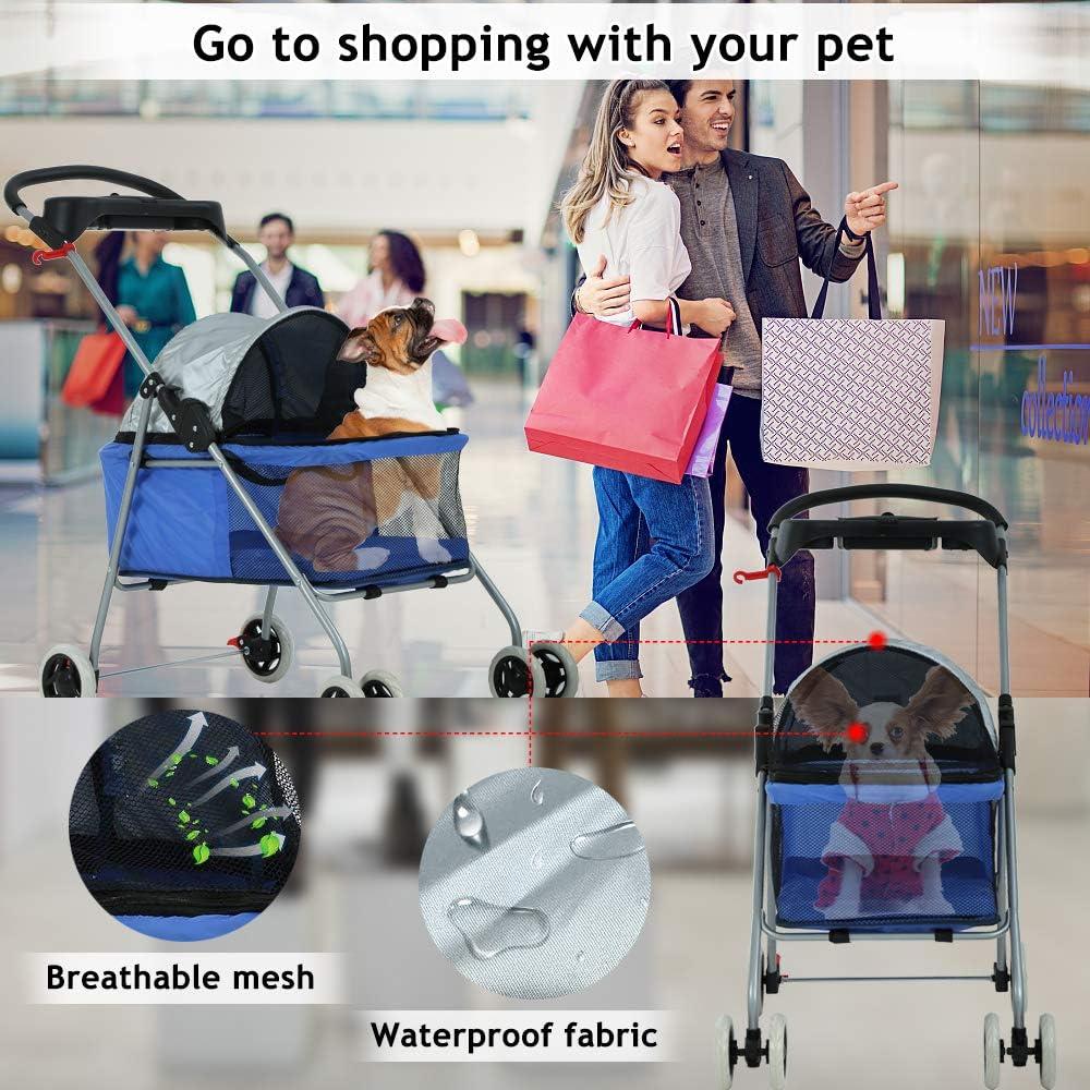 Foldable Pet Jogger Stroller