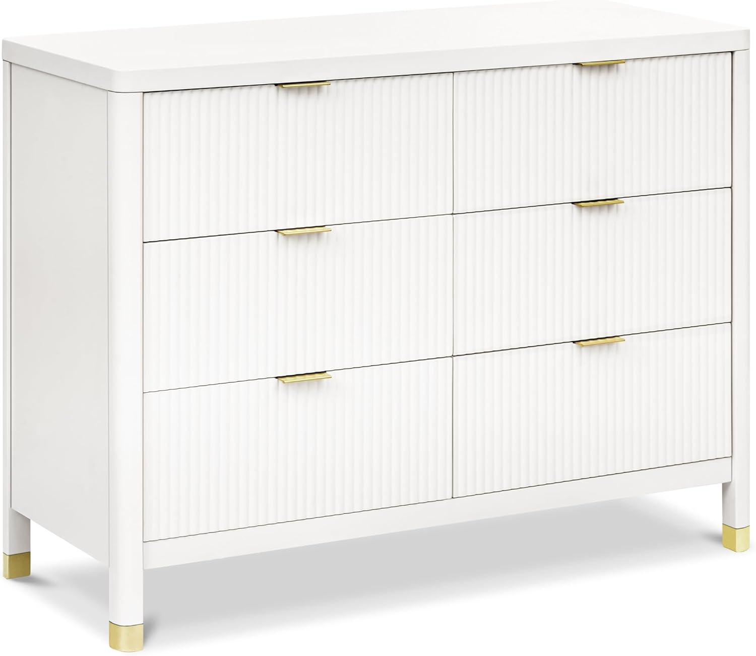 Brimsley Tambour 6 - Drawer Assembled Dresser