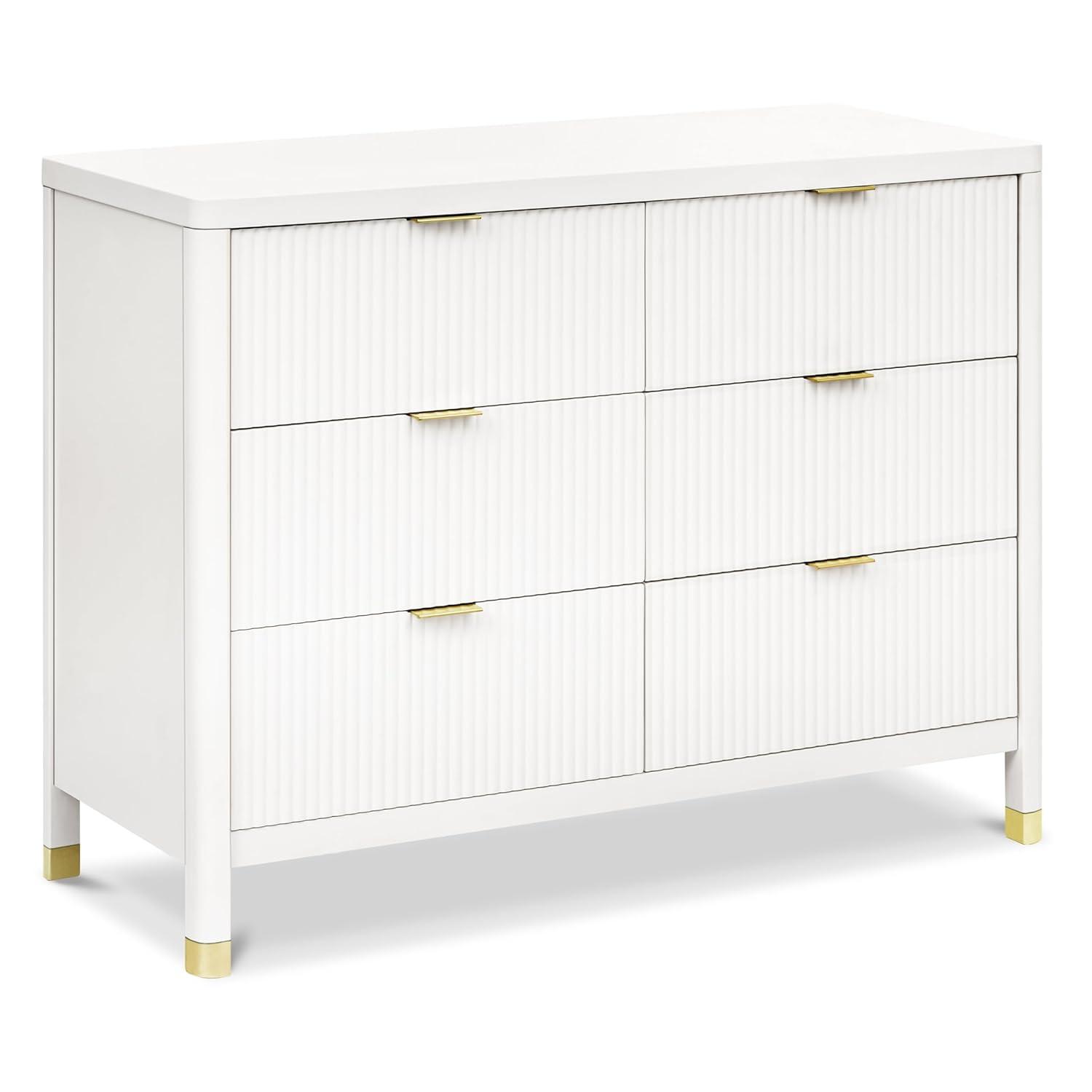 Brimsley Tambour 6 - Drawer Assembled Dresser