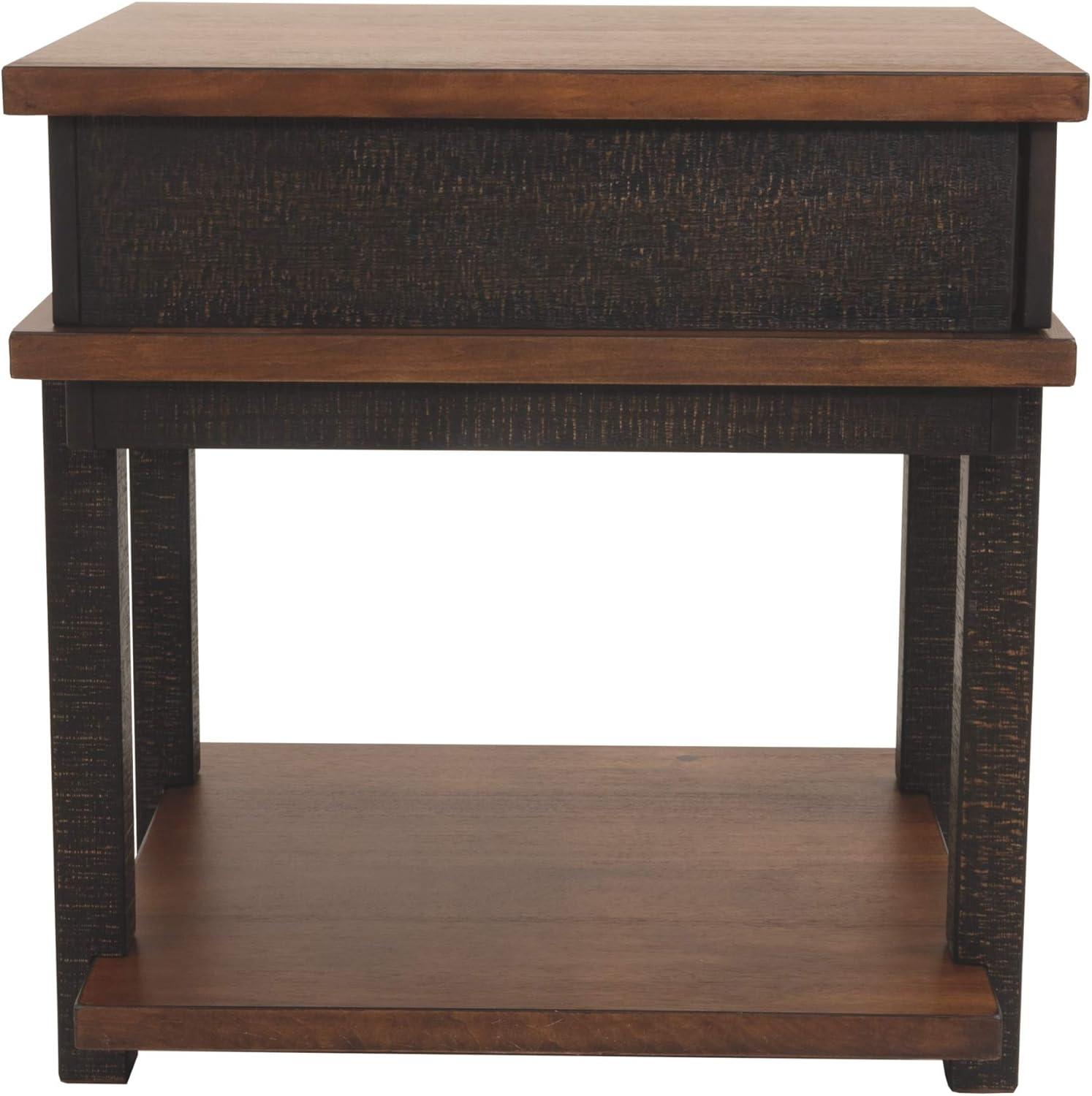 Signature Design by Ashley Casual Stanah End Table Two-tone