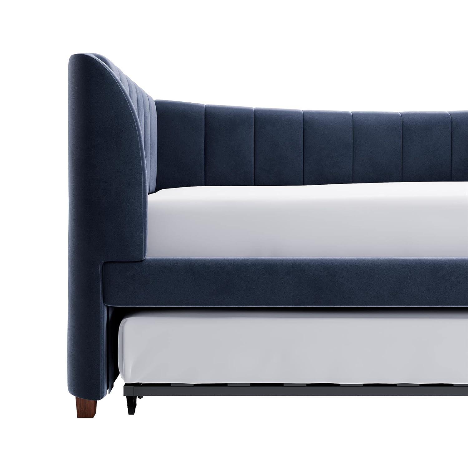 Valentina Twin Upholstered Daybed with Trundle