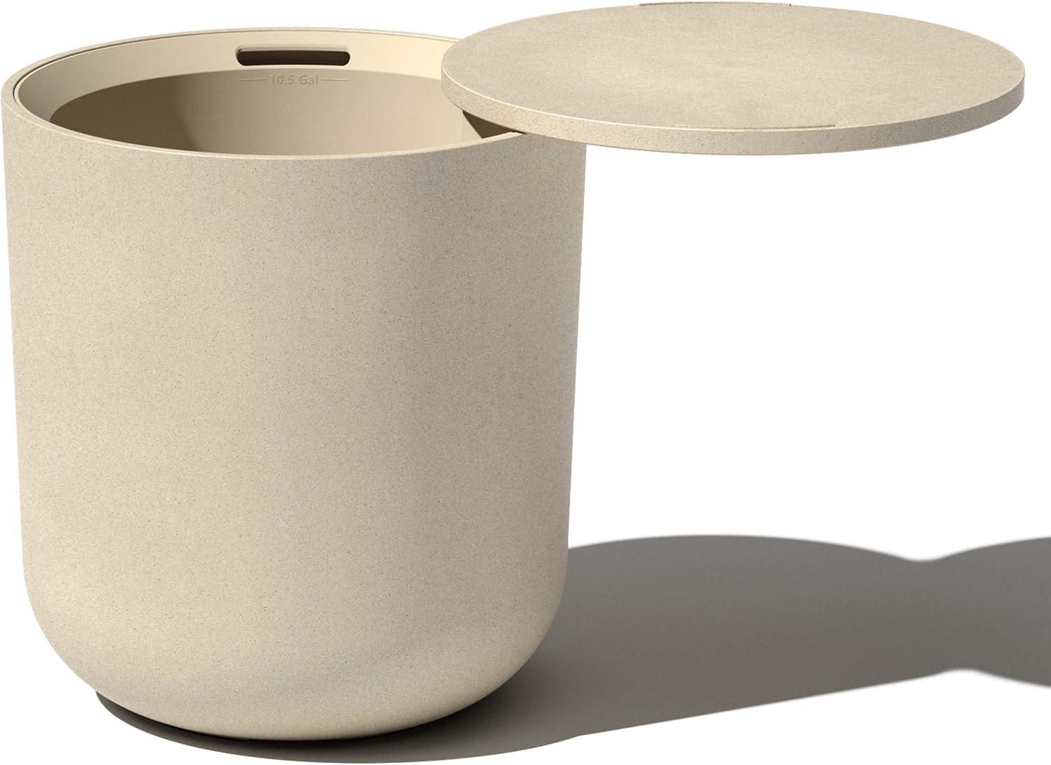 Veradek Kona Round Plastic Outdoor Side Table