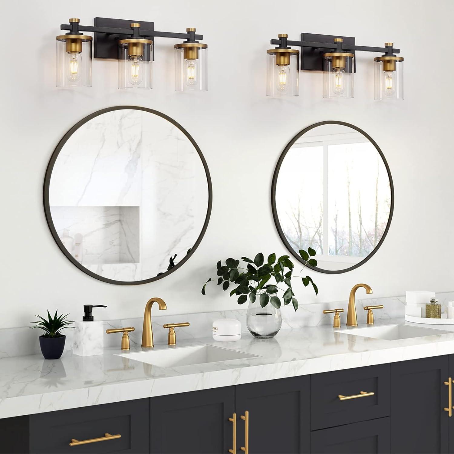 2 - Light Dimmable Vanity Light
