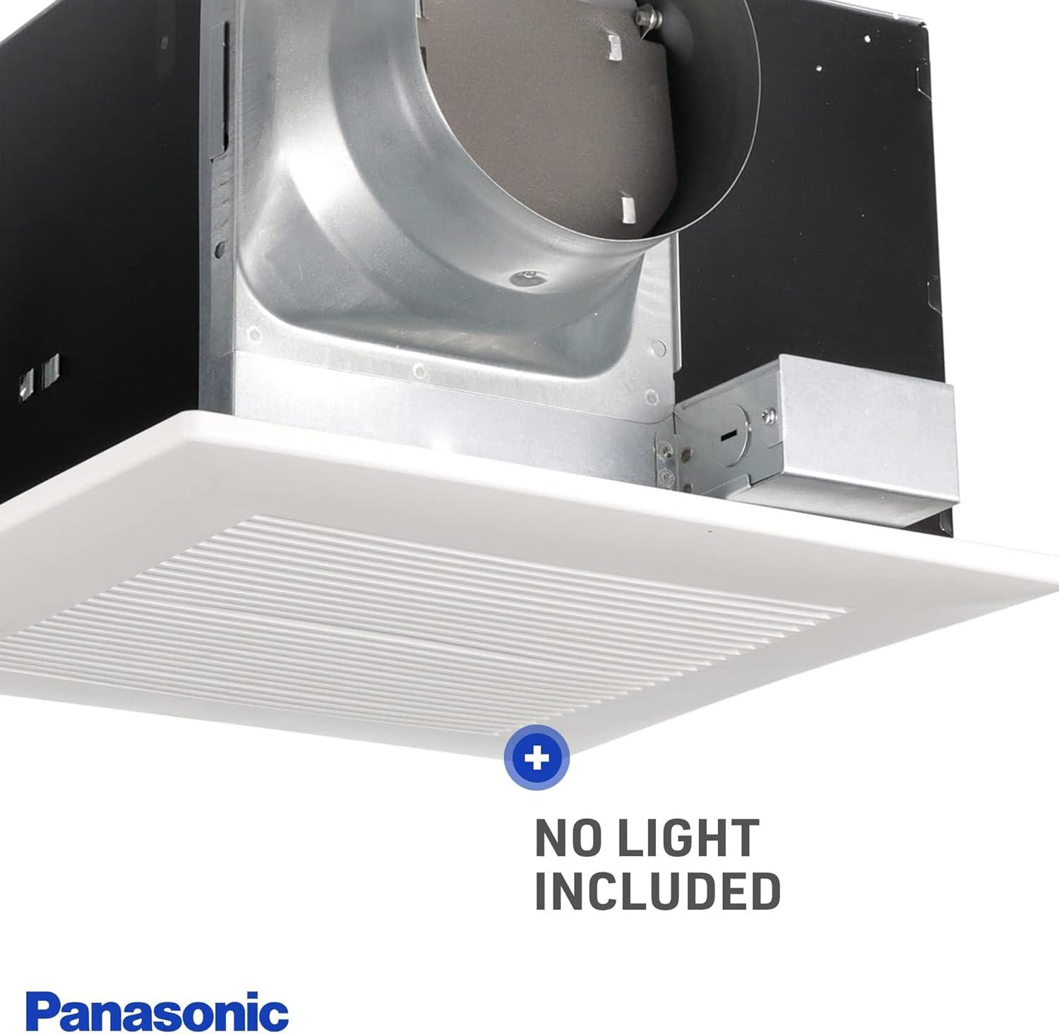 Panasonic WhisperCeiling Bathroom Exhaust Fan, 290 CFM, FV-30VQ3