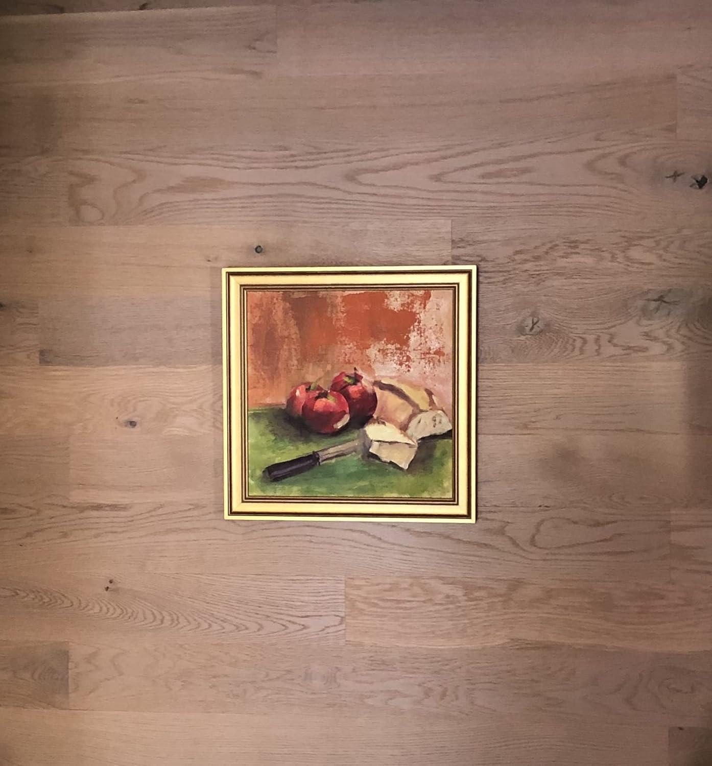 Timberchic Oak Wooden Wall planks - Simple Peel & Stick Wall Covering Application for DIY Accent Wall & Home Improvement - Premium Modern Wall Paneling - 10 sq ft