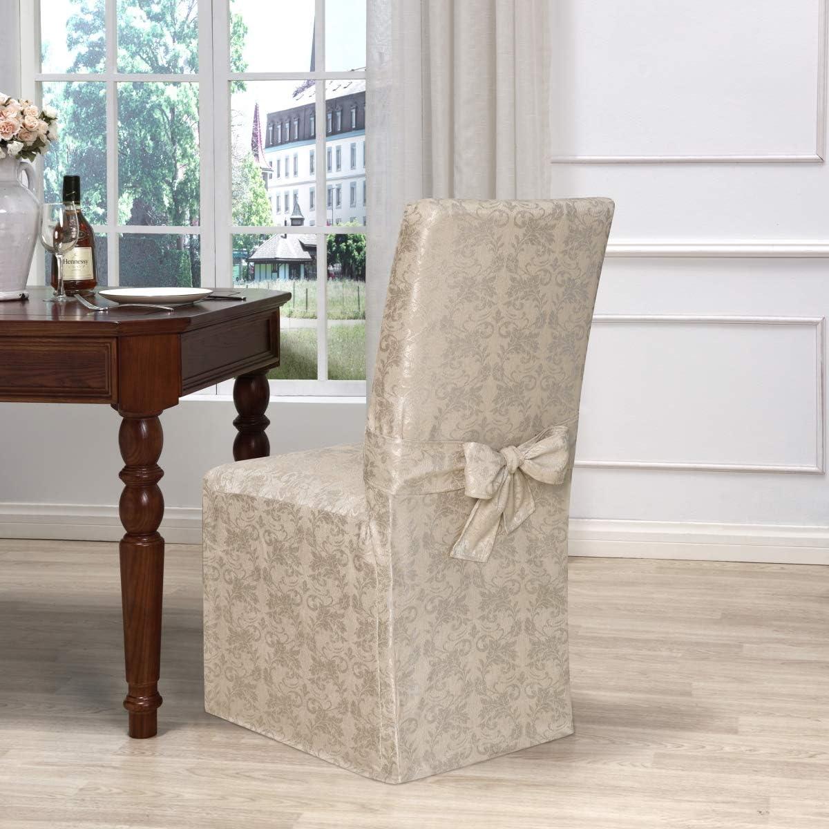 Madison Desert Skies SLIPCOVER, Dining Room Chair, Polyester,Gold