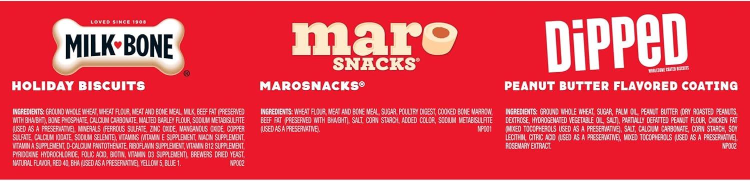 Milk-Bone Limited Edition Holiday Dog Treats 12 Day Advent Calendar, 2.85 Ounce