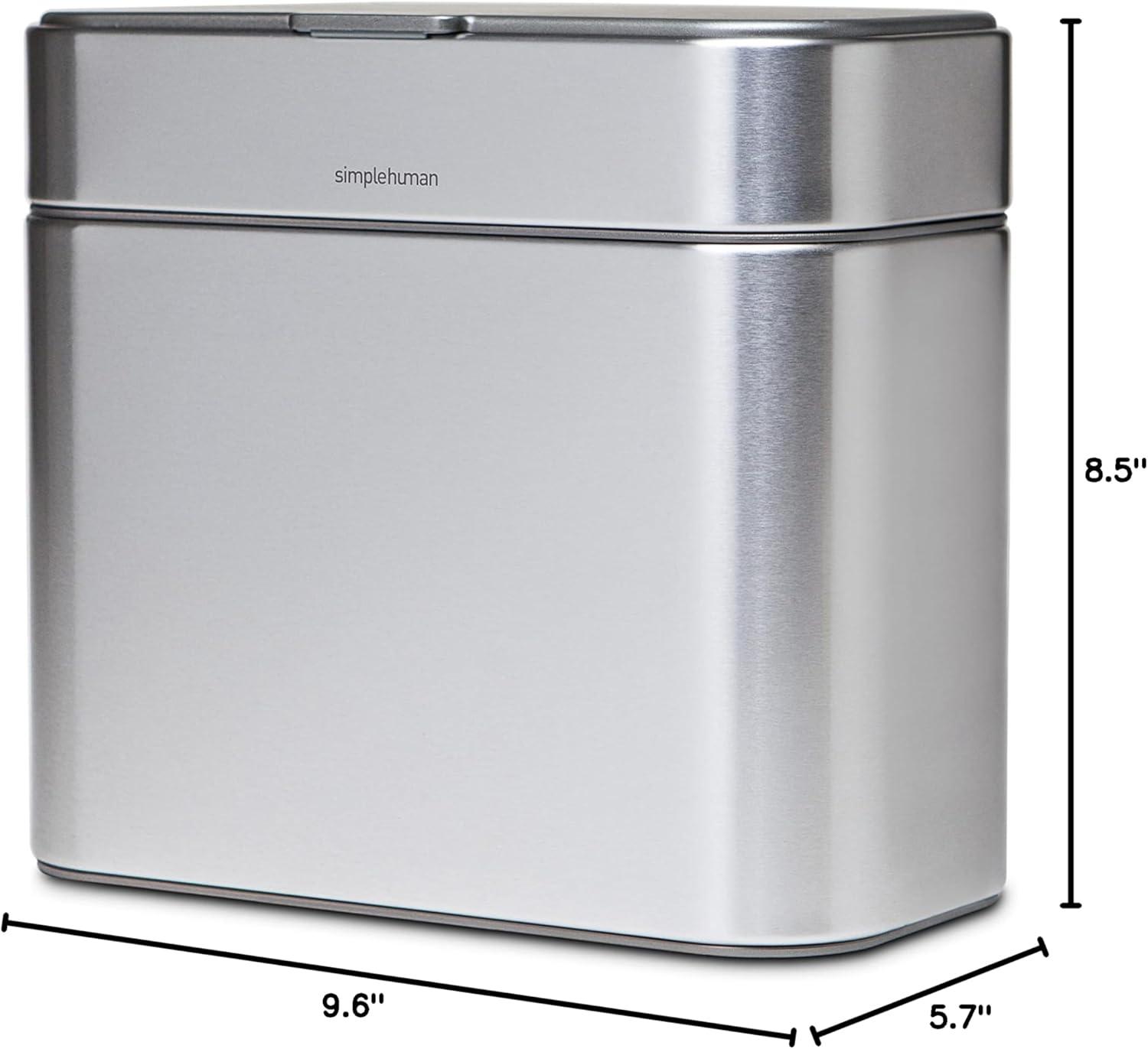 simplehuman ® 4-L Stainless Steel Compost Caddy