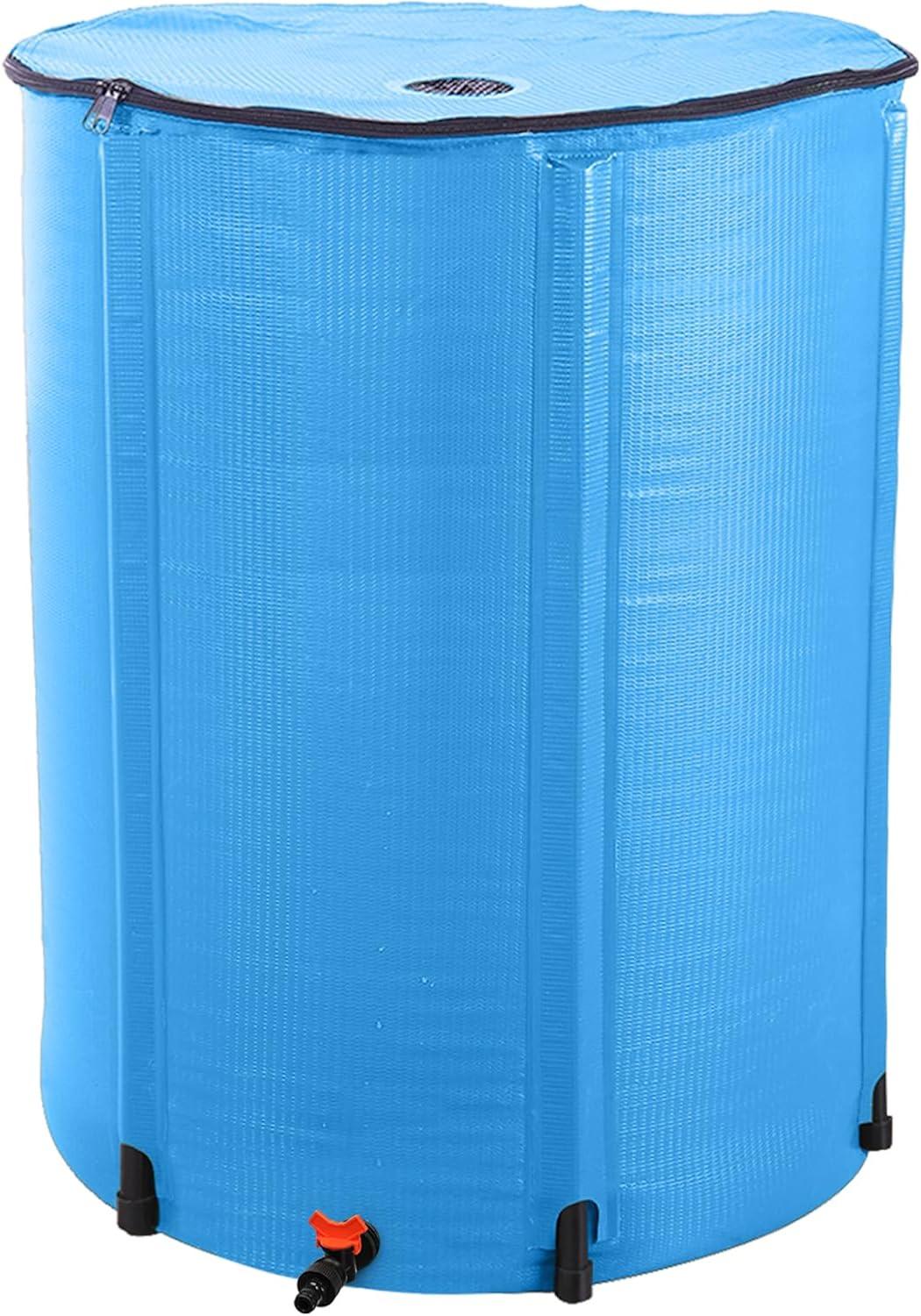 Winado Rain Barrel Patio Water Storage Barrel 200 Gallon Green