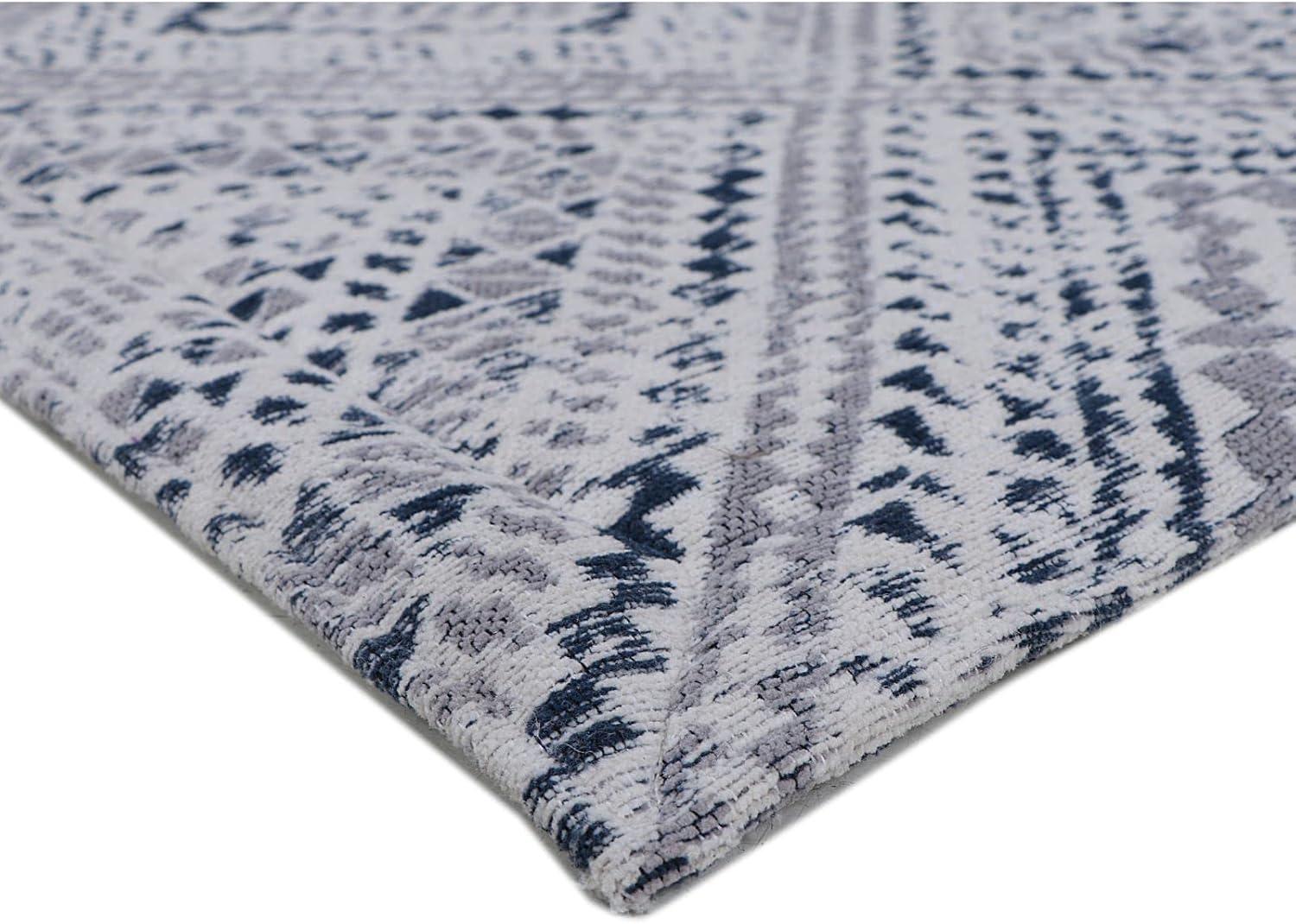 Rugsmith Gray Machine Woven Cheyenne Anti-Fatigue Kitchen Mat, 20" x 36"