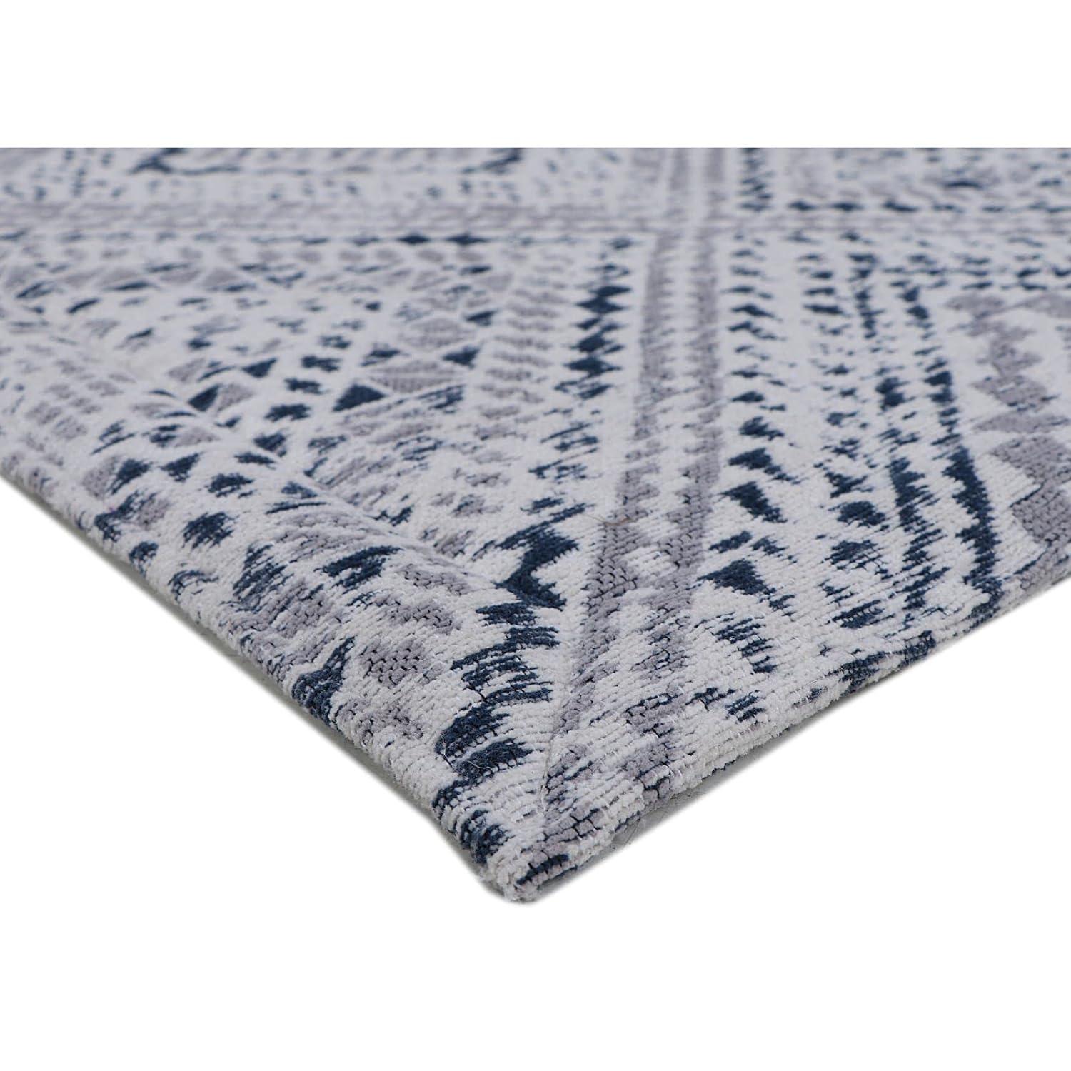 Rugsmith Gray Machine Woven Cheyenne Anti-Fatigue Kitchen Mat, 20" x 36"