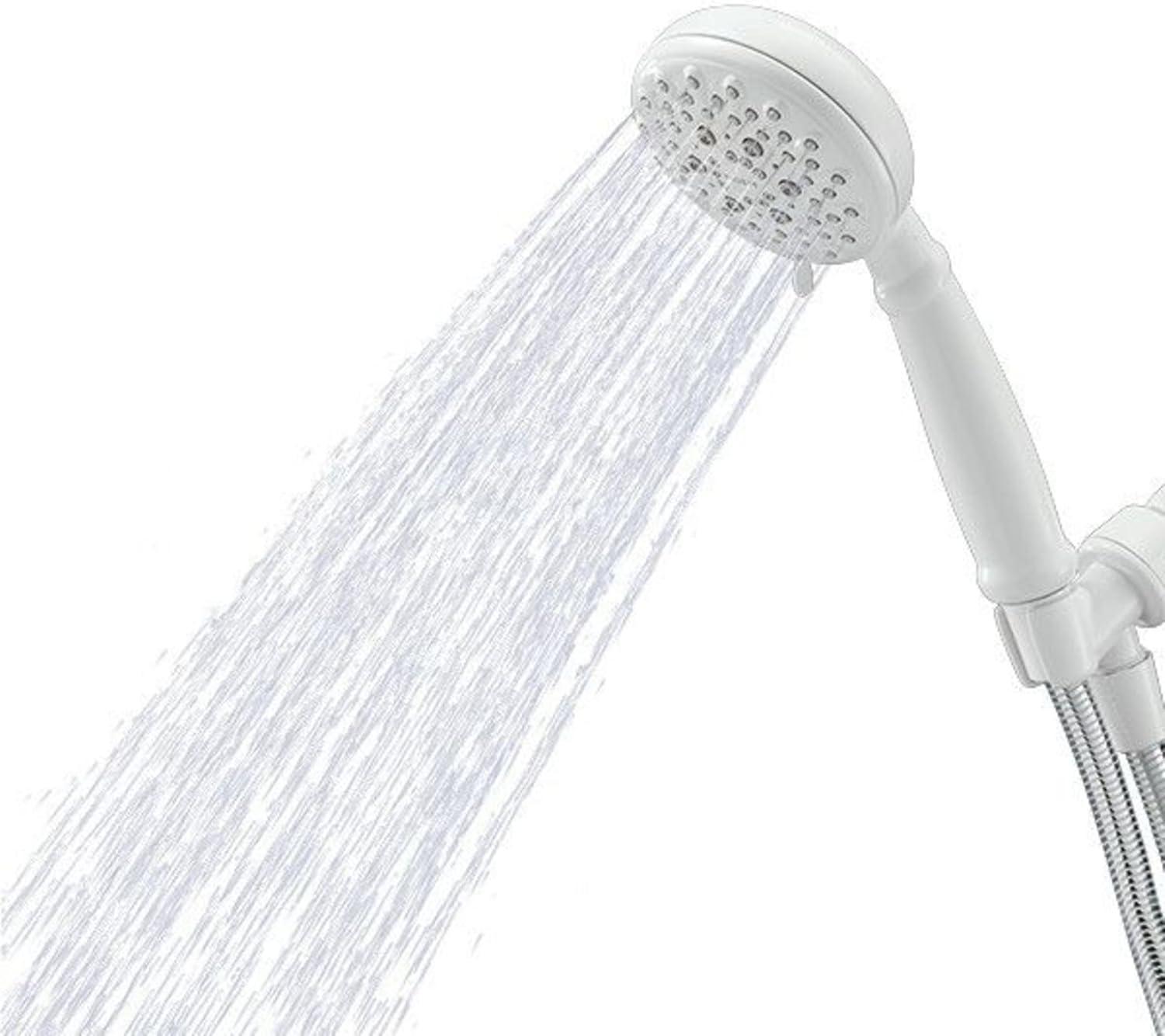 Moen Banbury White 5 settings Handheld Showerhead 1.75 gpm