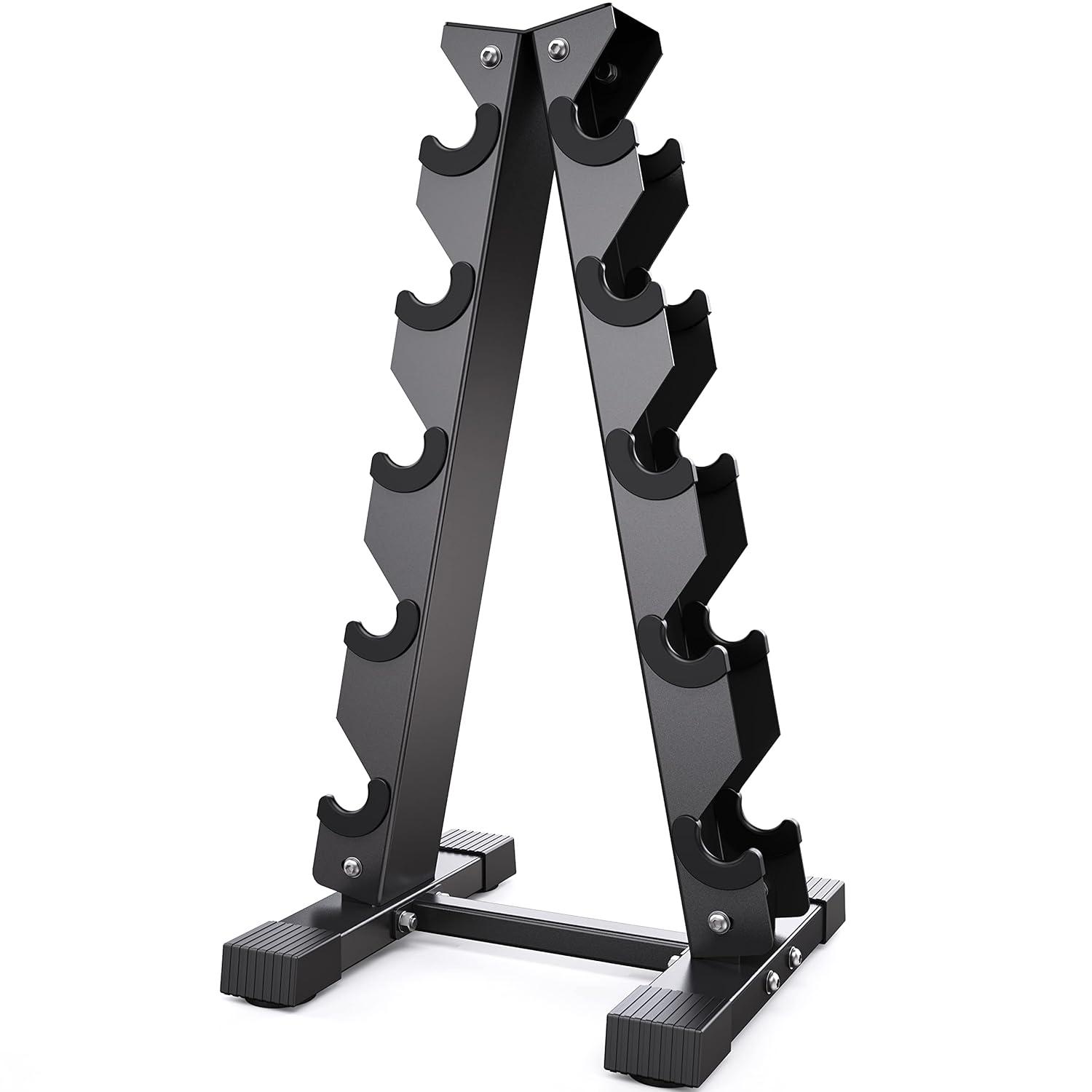 Basstop A-Frame Dumbbell Rack Stand Only, Weight Rack for Dumbbells