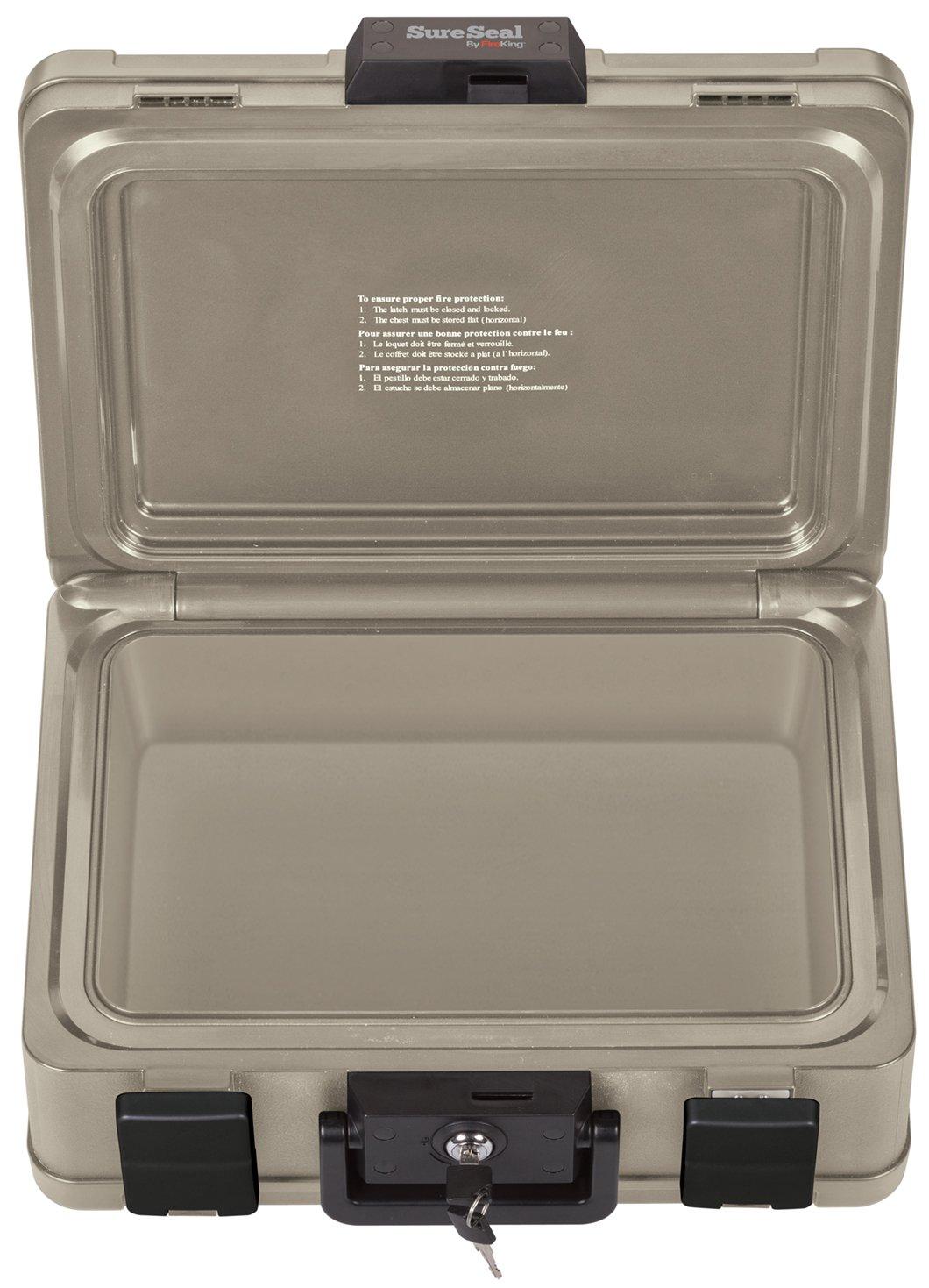 FireKing Fire And Water Chest Safe Box Lock