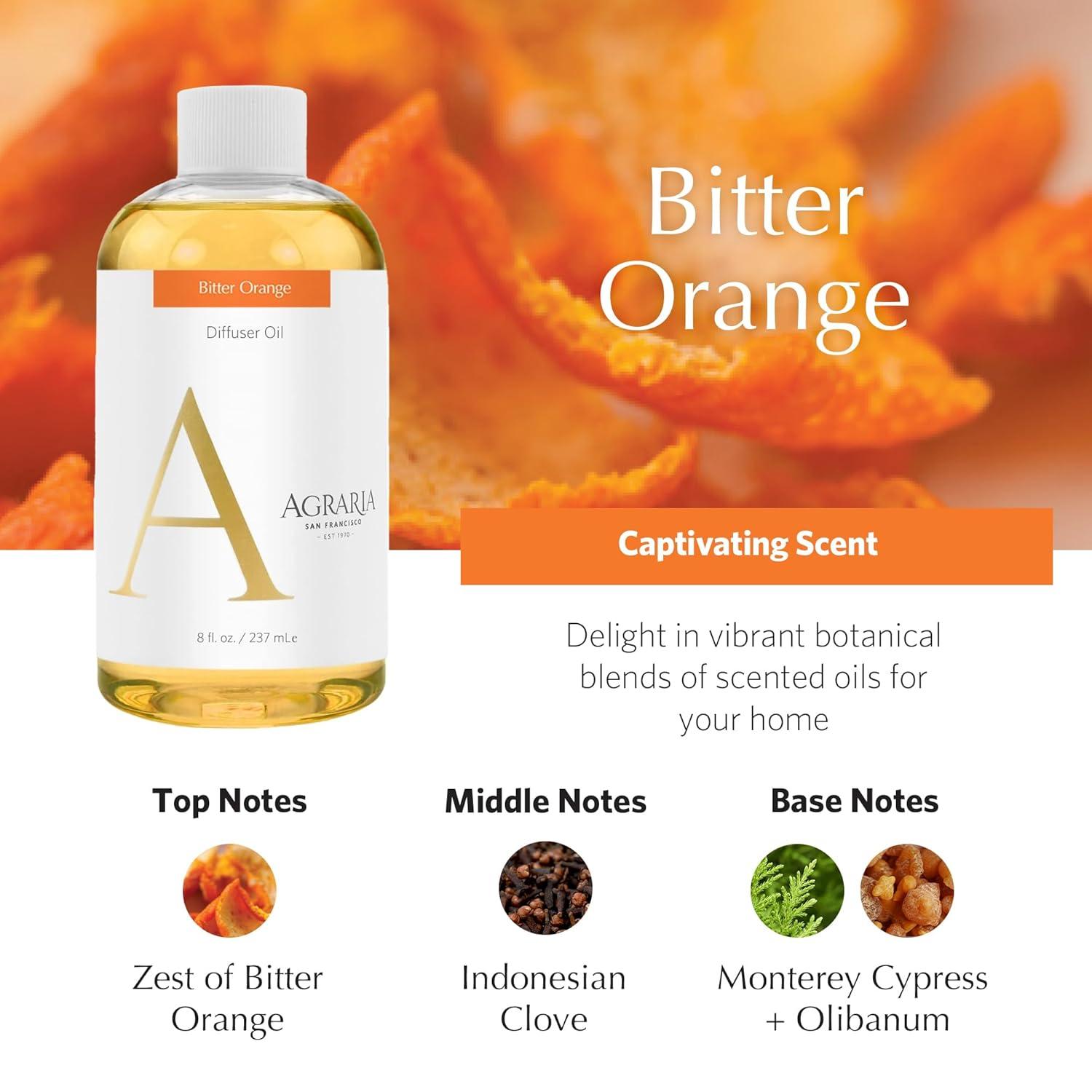 AGRARIA Reed Diffuser Refill, Scented Oil Home Fragrance, Reed Oil Diffuser Gift Set for All Occasions