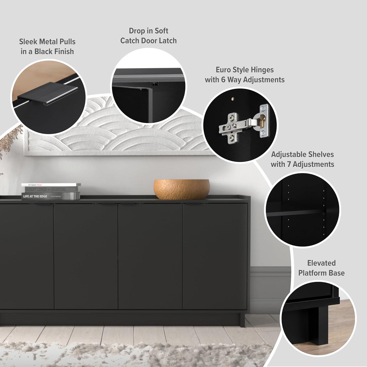 Wade Logan® Chaunta 60" Wide Sideboard