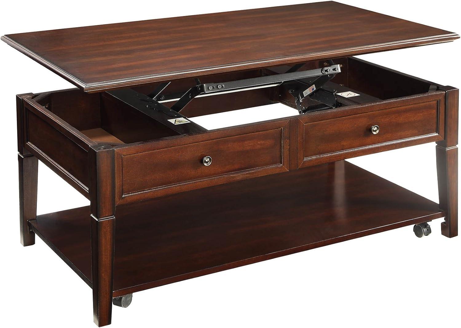 Acme Furniture Malachi Coffee Table w/Lift Top, Walnut (80254)