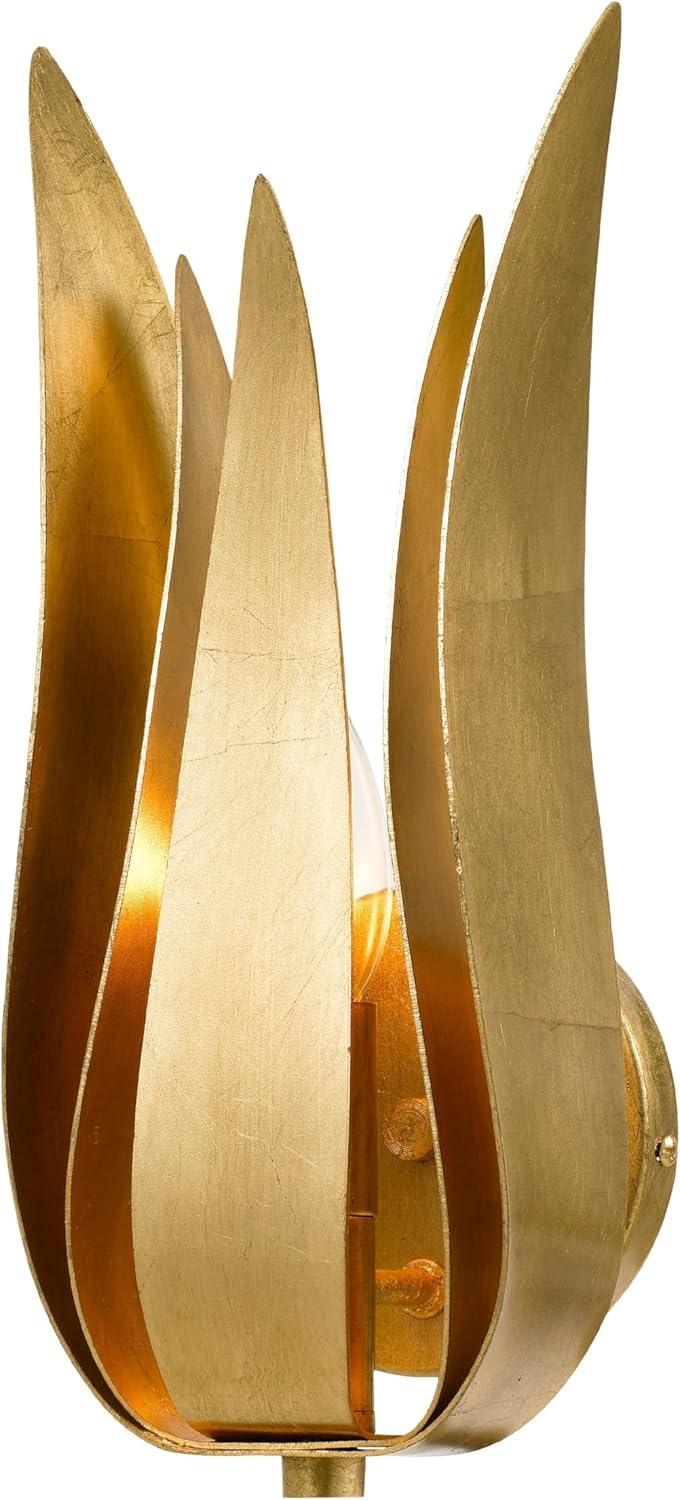 Crystorama Lighting Broche 1 - Light Sconce in  Antique Gold