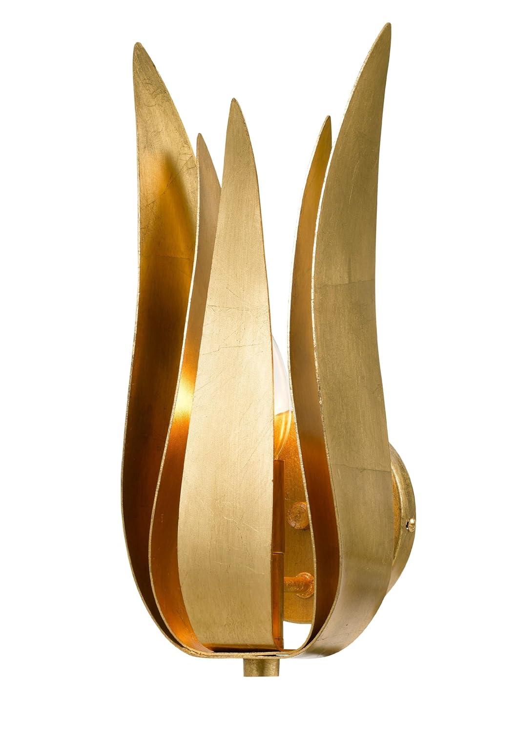 Crystorama Lighting Broche 1 - Light Sconce in  Antique Gold