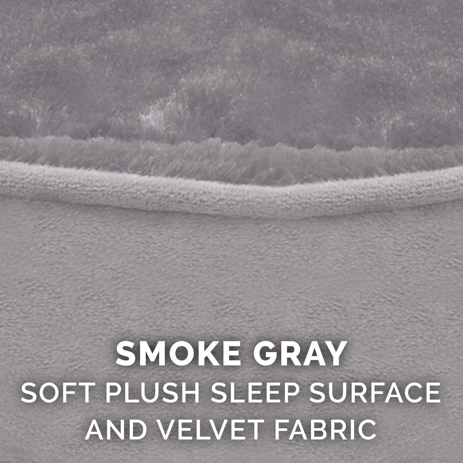 FurHaven Plush & Velvet Oval Dog Bed