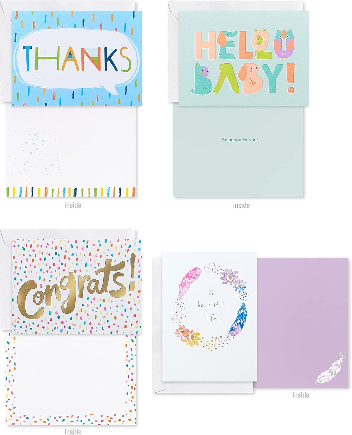 American Greetings All-Occasion Cards Assortment, Birthday, Thank You, Thinking of You, Congratulations & More (40-Count)