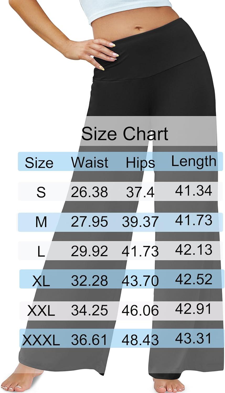 Arolina Women's Stretchy Wide Leg Palazzo Lounge Pants with Pockets Casual Comfy High Waist Palazzo Pants for Women Dressy