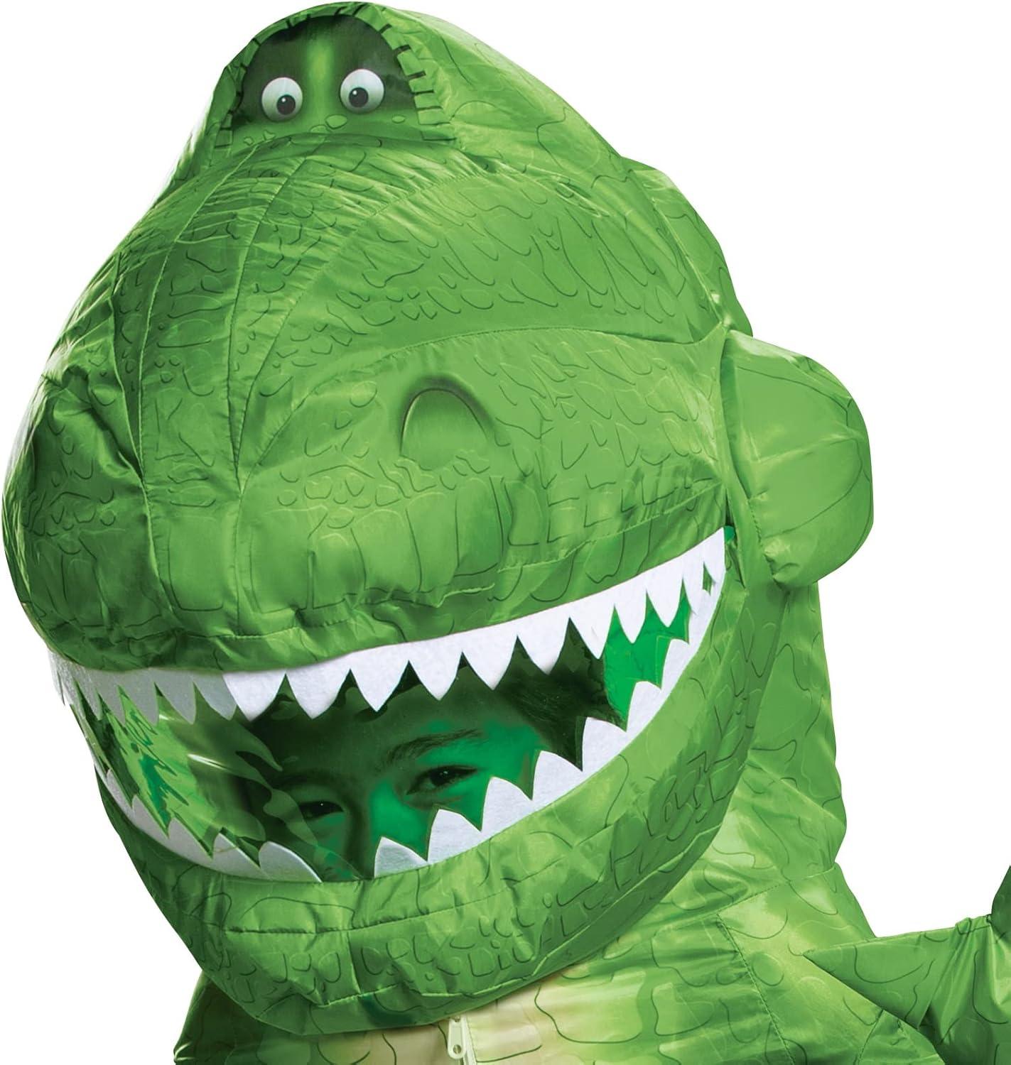 Disguise Kids'  Toy Story Rex Inflatable Costume - One Size