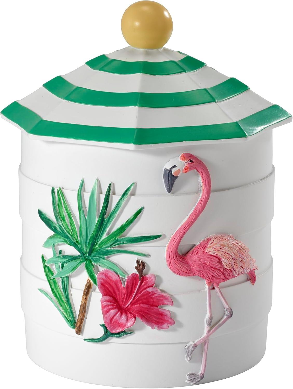 Avanti Linens Flamingo Paradise Jar