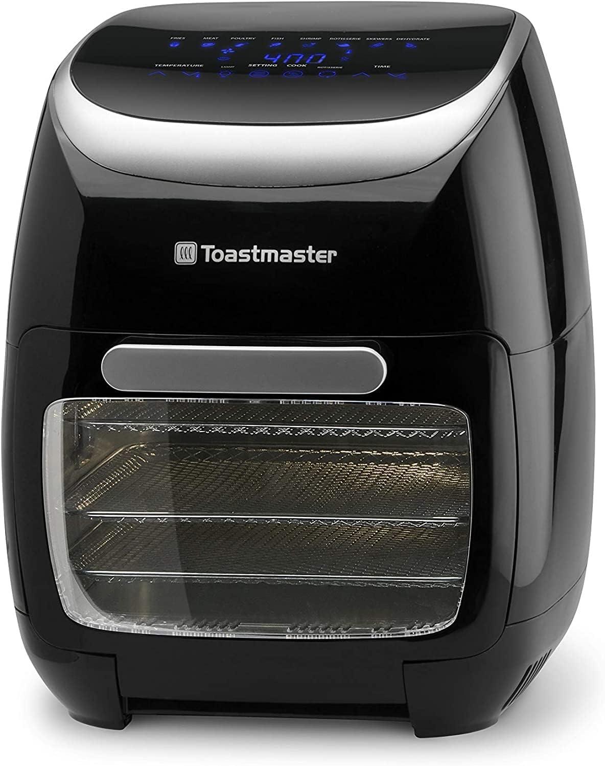 Toastmaster Digital Air Fryer, 11.6 qt, Black