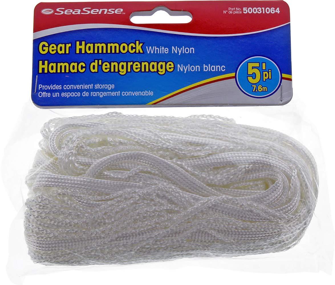 SeaSense 5' Nylon Gear Hammock, White