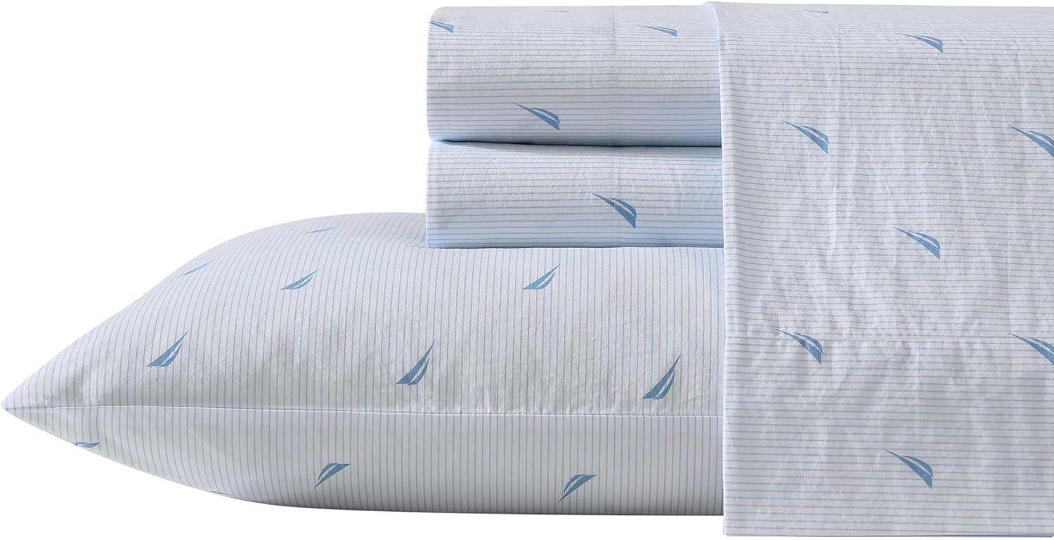 Nautica Printed Cotton Percale Sheet Sets