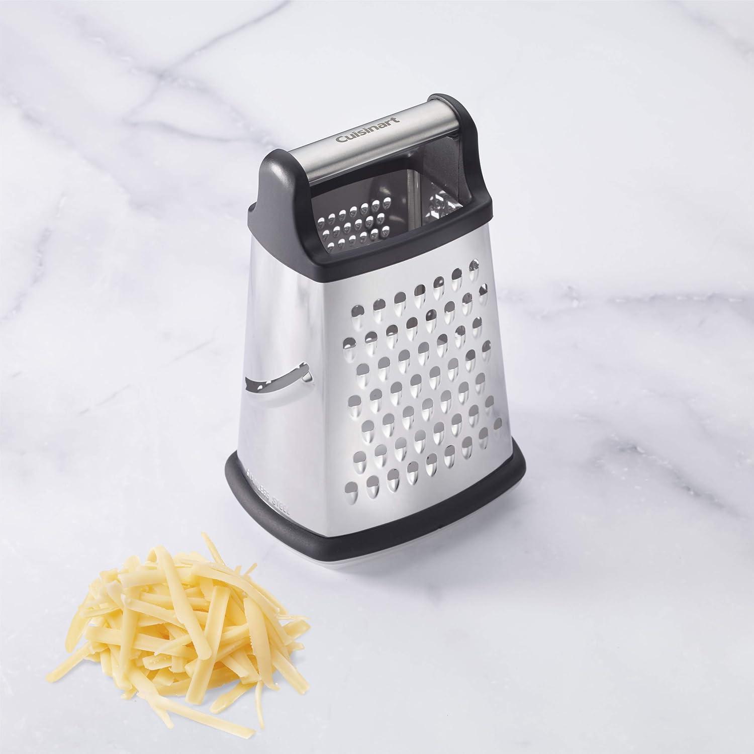 Stainless Steel Box Grater with Storage Container