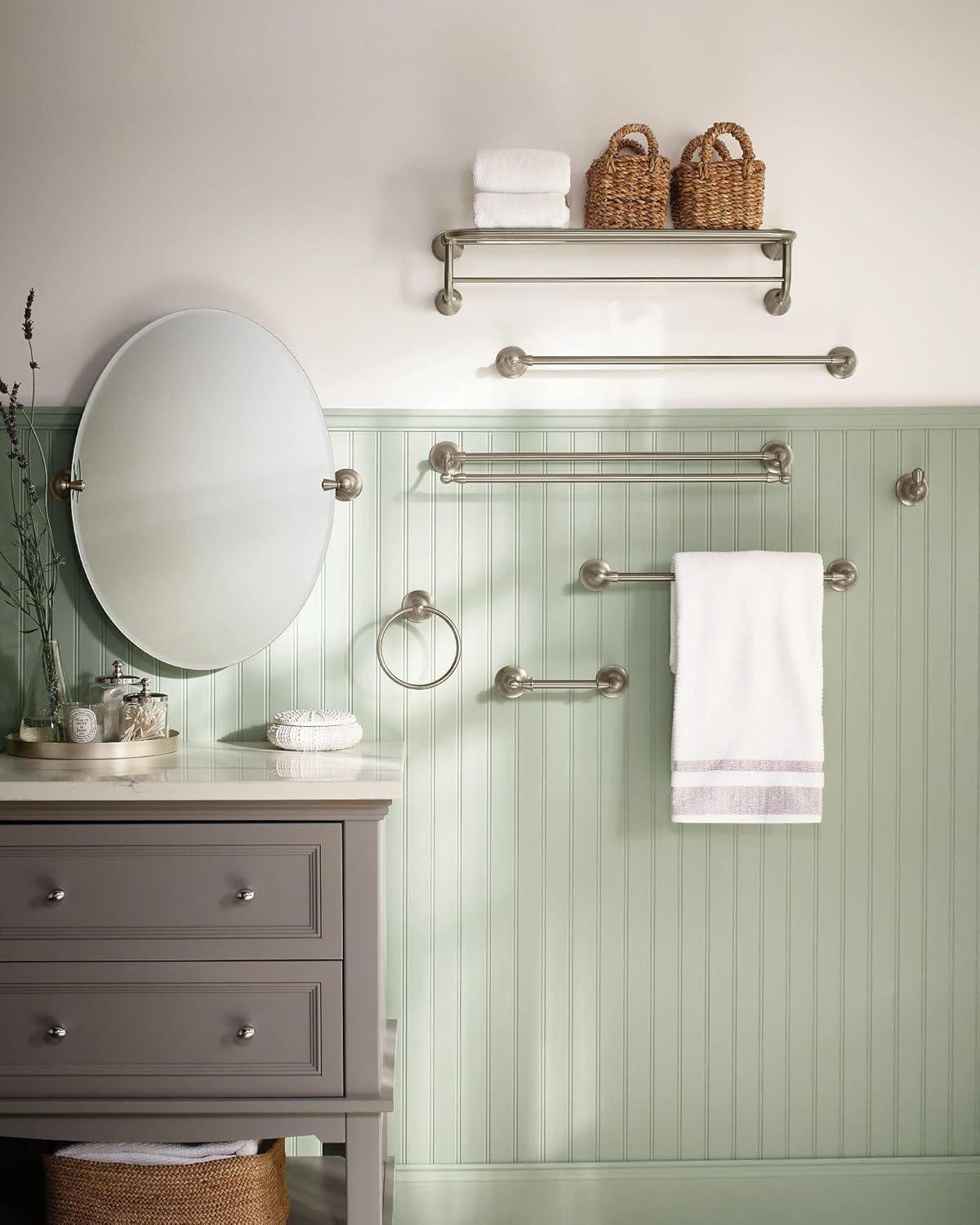 Moen Sage Double 24" Wall Mounted Towel Bar