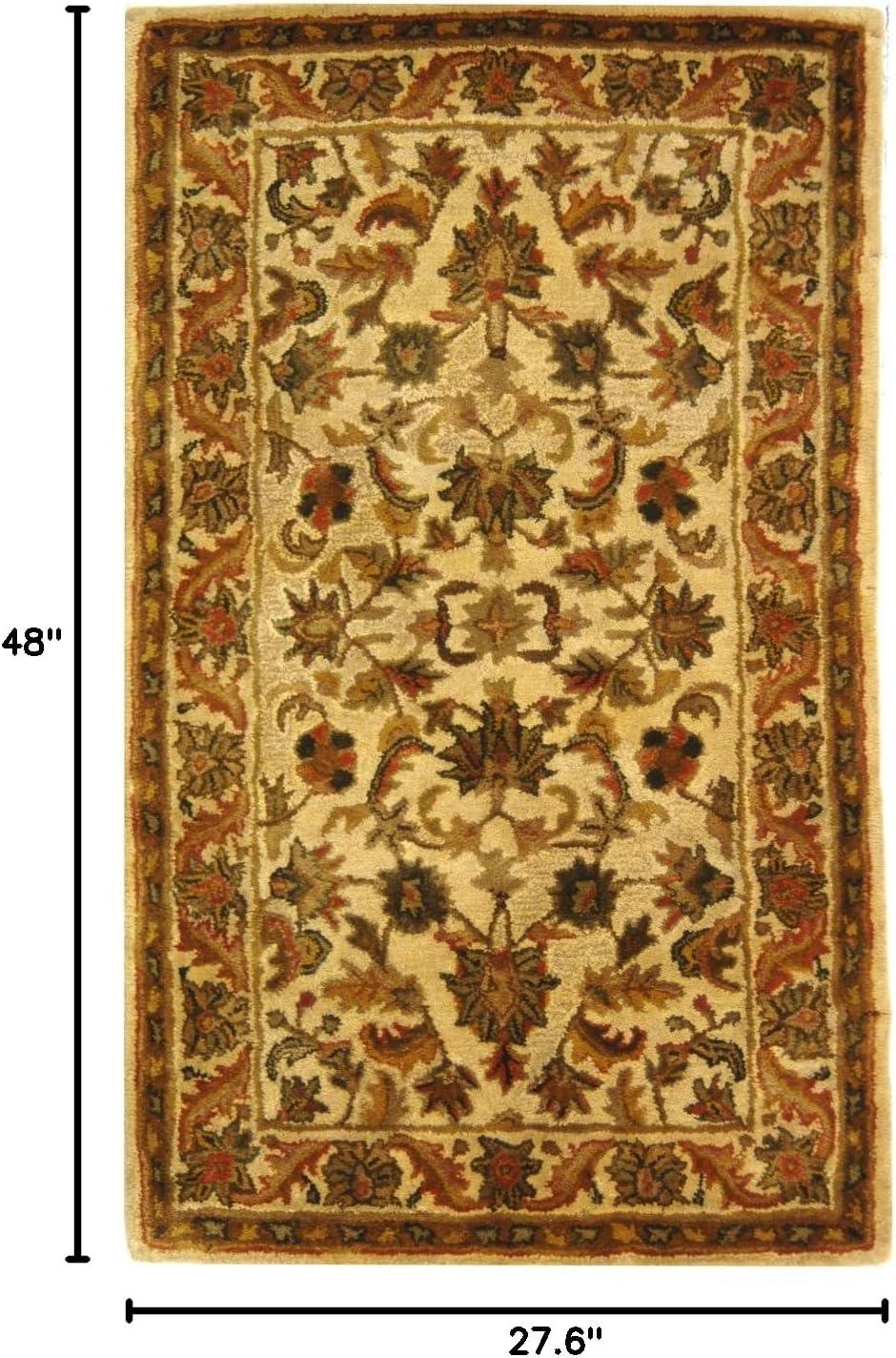 Antiquity AT52 Hand Tufted Indoor Accent Rug - Gold - 2'3"x4' - Safavieh
