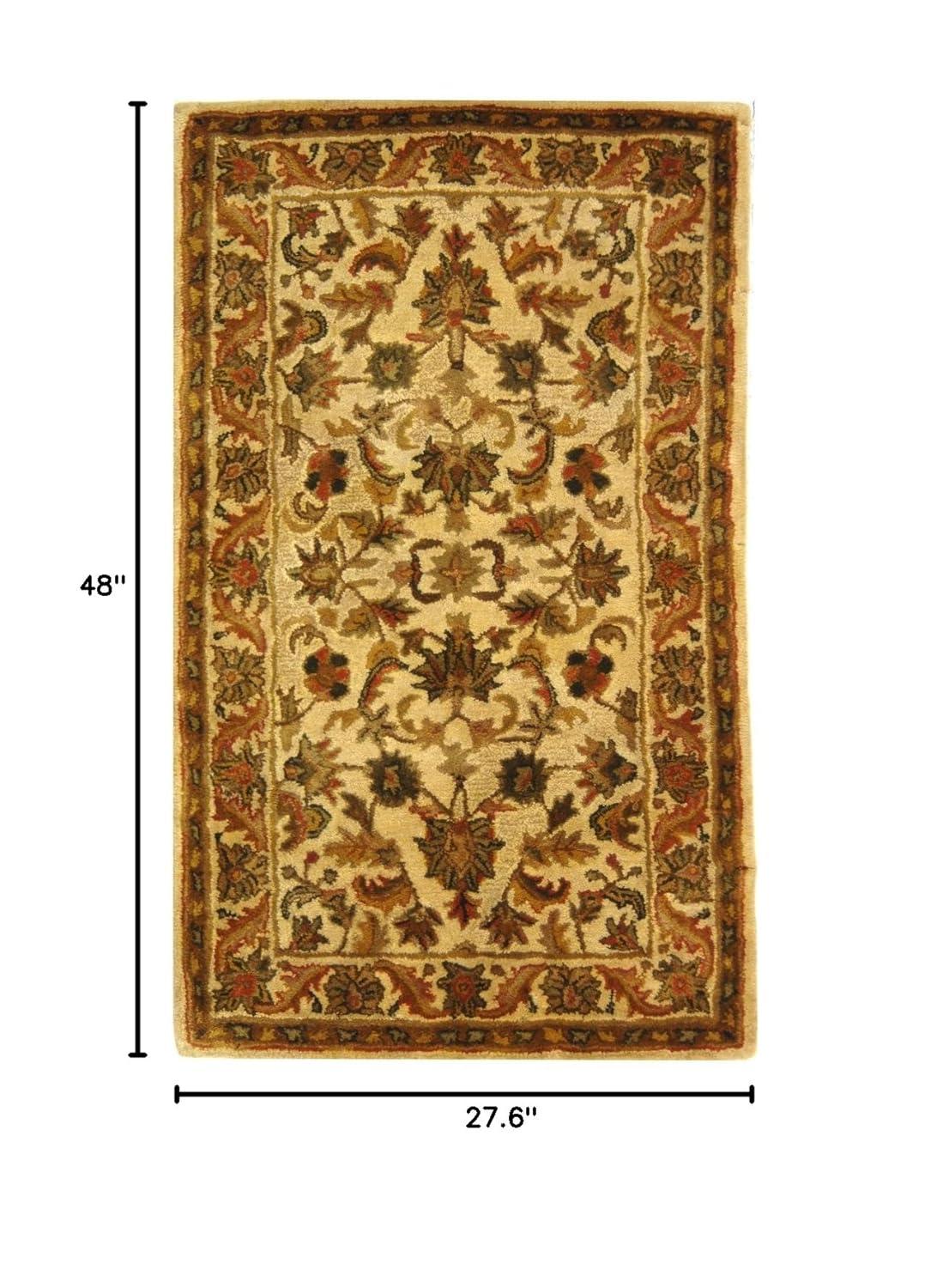 Antiquity AT52 Hand Tufted Indoor Accent Rug - Gold - 2'3"x4' - Safavieh
