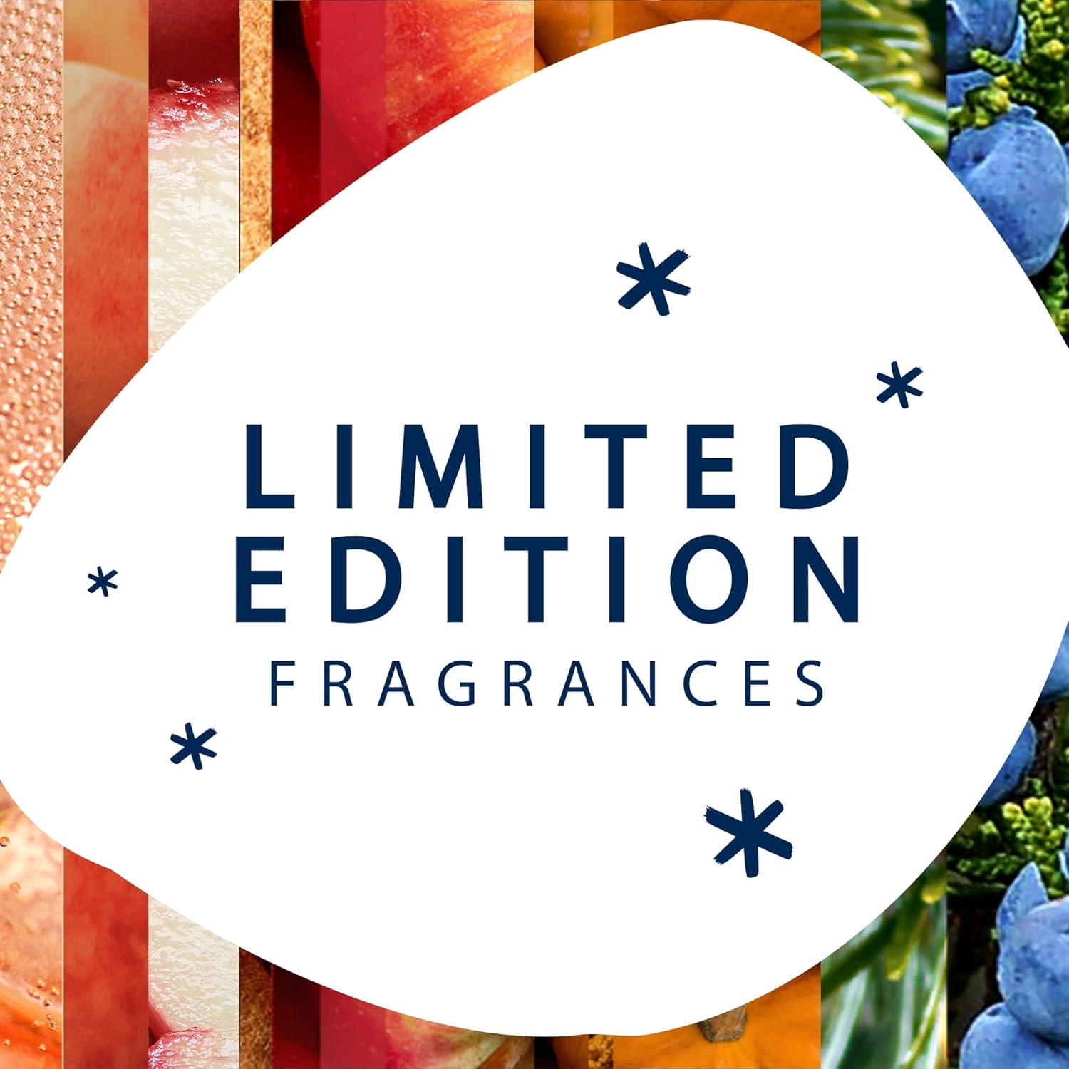 Glade Scented Candle, First Frost, Fragrance Infused with Essential Oils, 3.4 oz Each, 2 Count