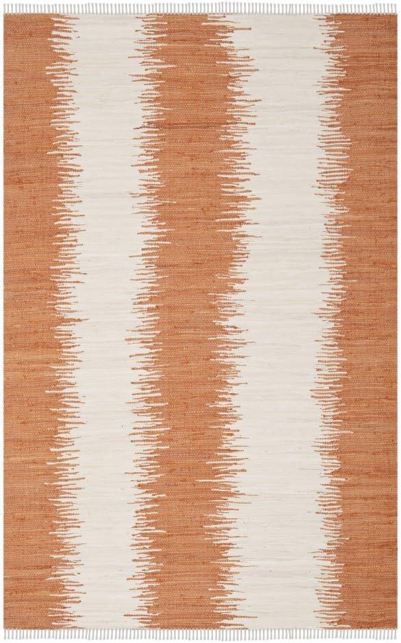 Montauk MTK751 Hand Woven Indoor Area Rug - Orange - 8'x10' - Safavieh