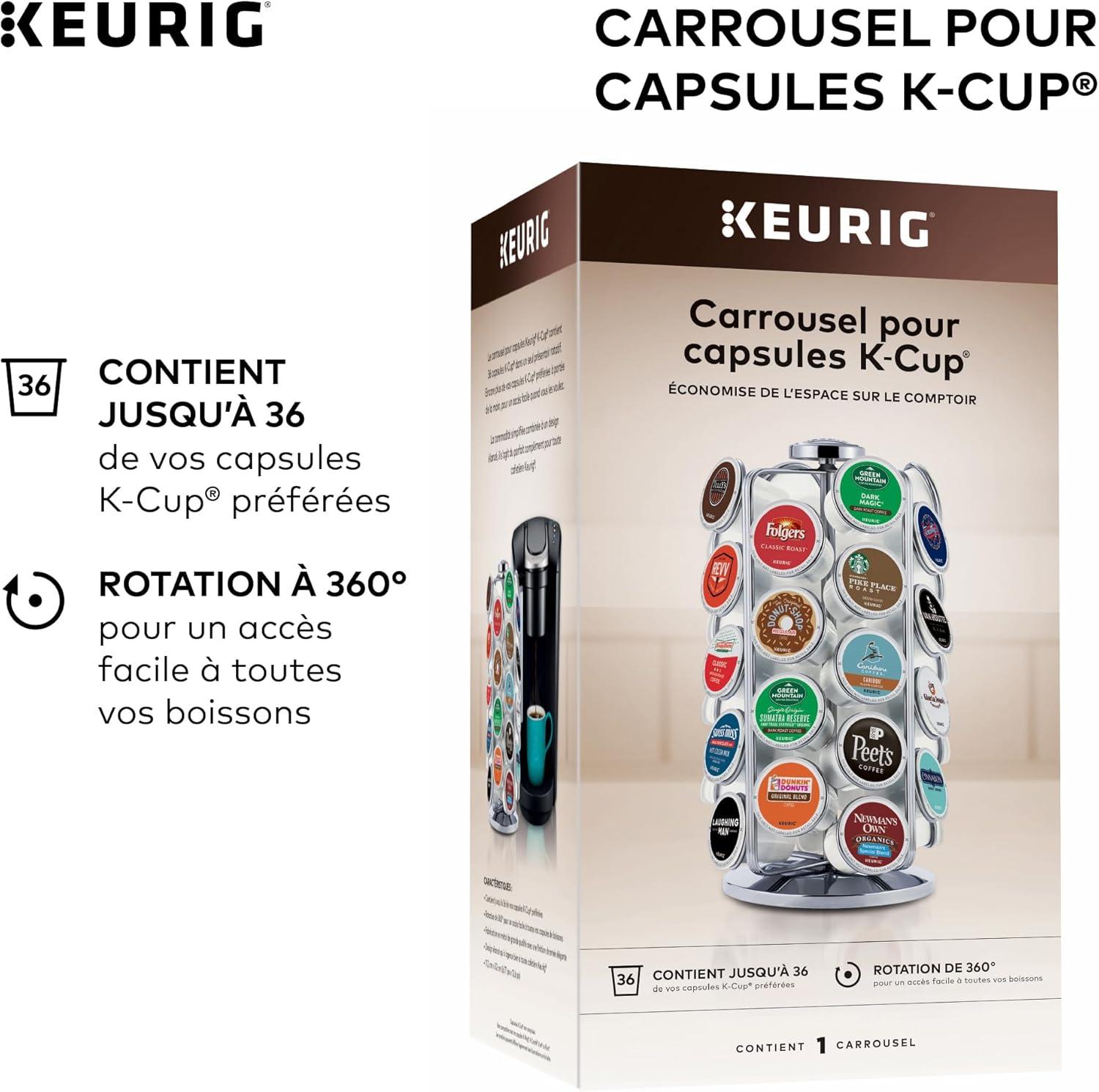 Keurig Keurig Coffee Pod Storage Carousel, Holds 36 K-Cup Pods