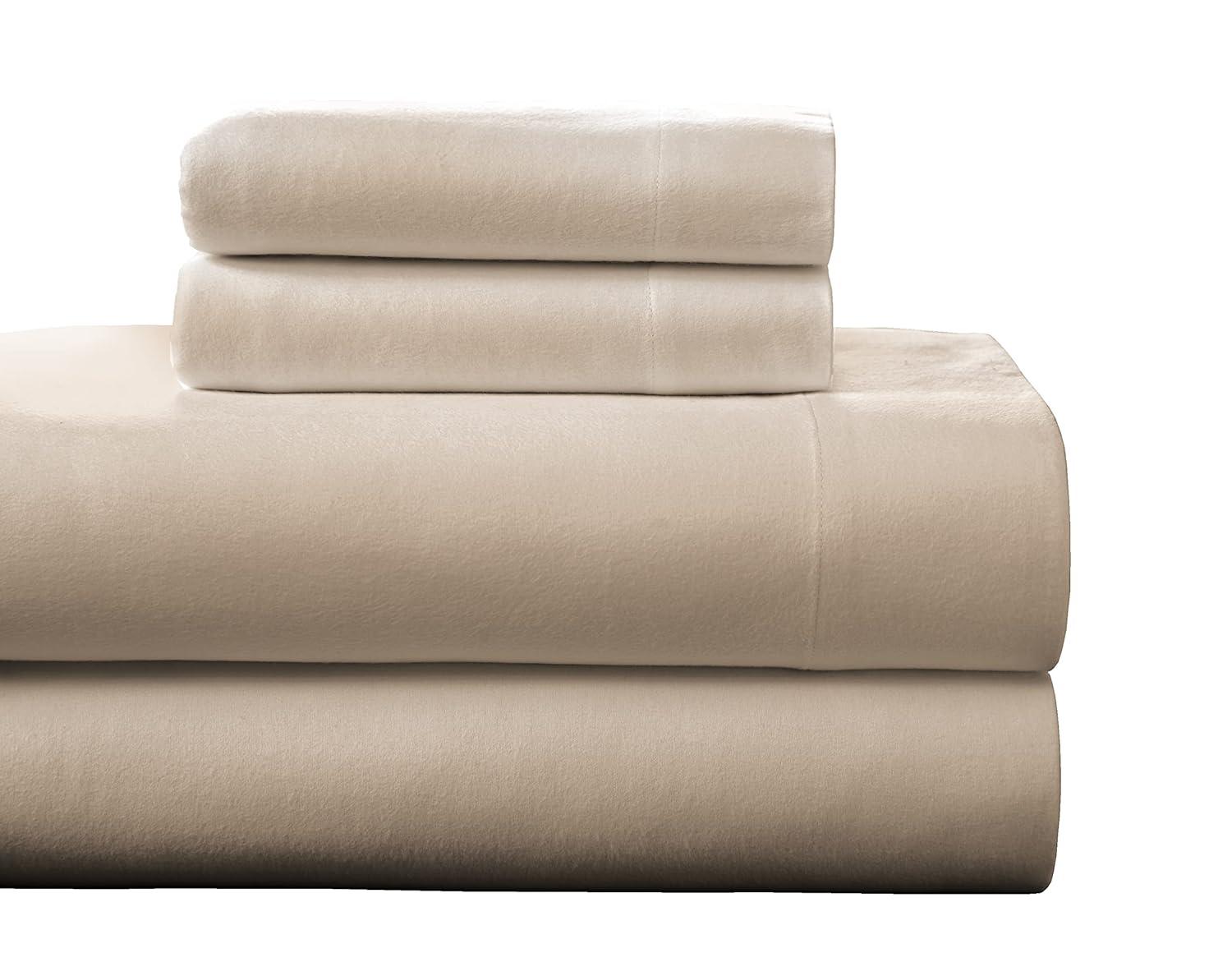 Pointehaven Flannel, 100% Cotton Sheet Set