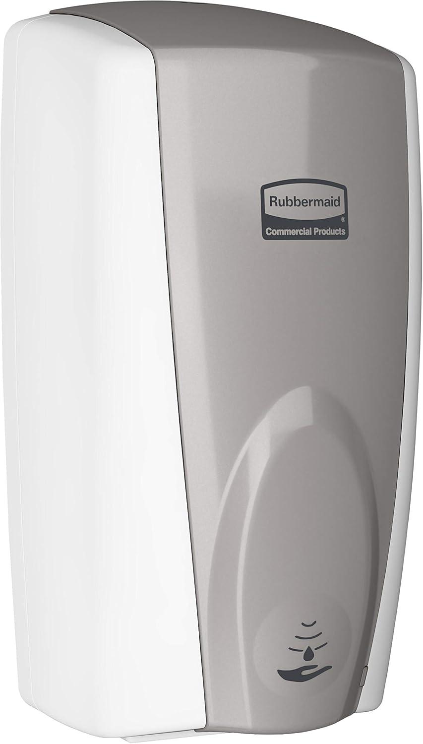 White and Gray Automatic Foaming Soap Dispenser