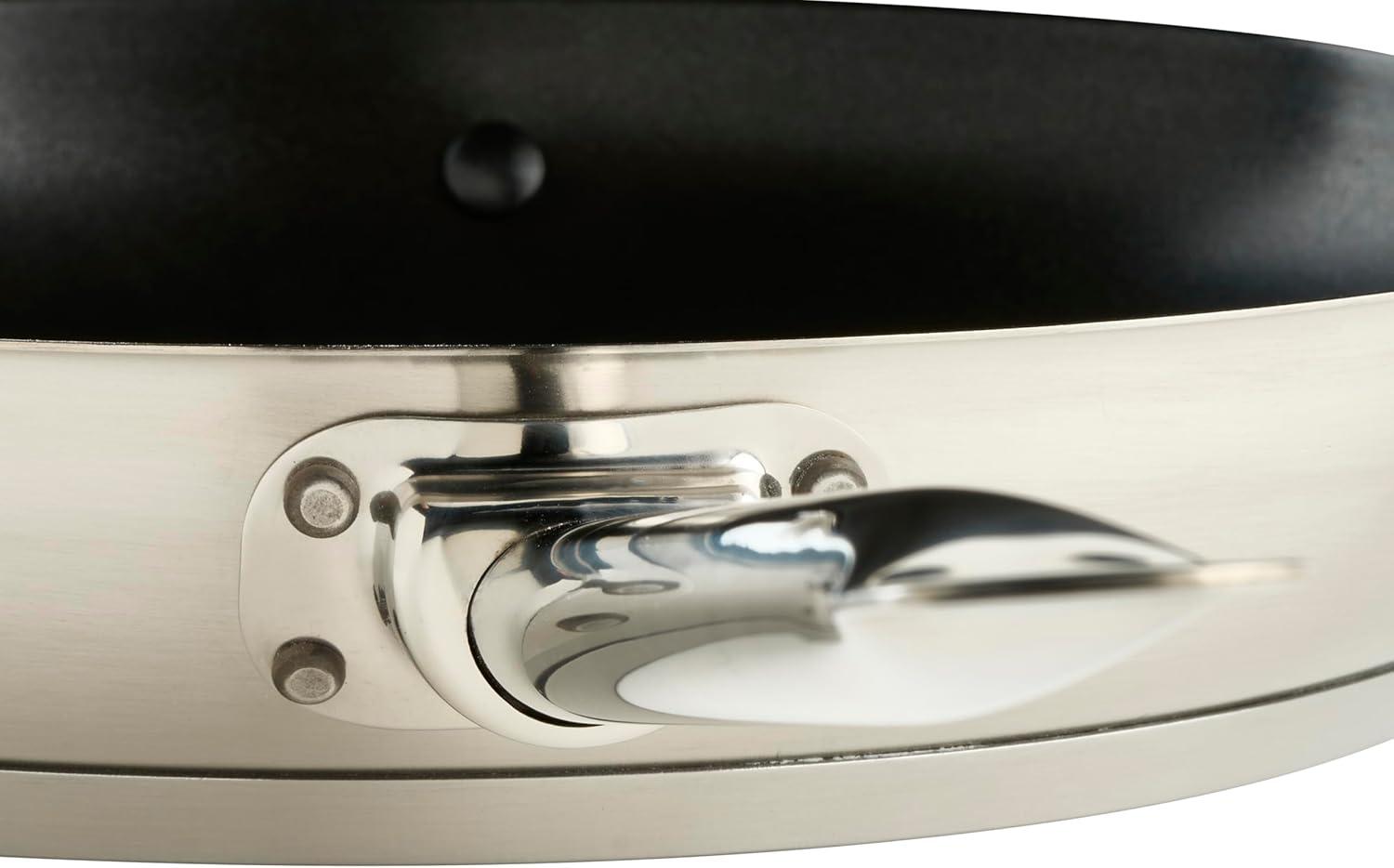 Winco Stainless Steel Non-Stick Frying Pan